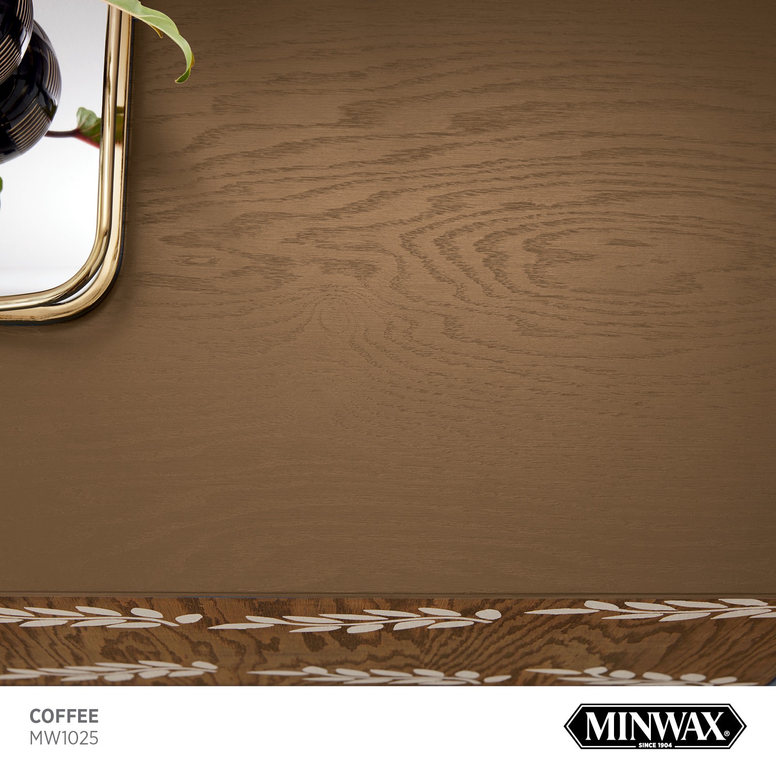 slide 2 of 6, Minwax Wood Finish Water-based Coffee MW1025 Solid Interior Stain ( 1-quart ), 1 ct
