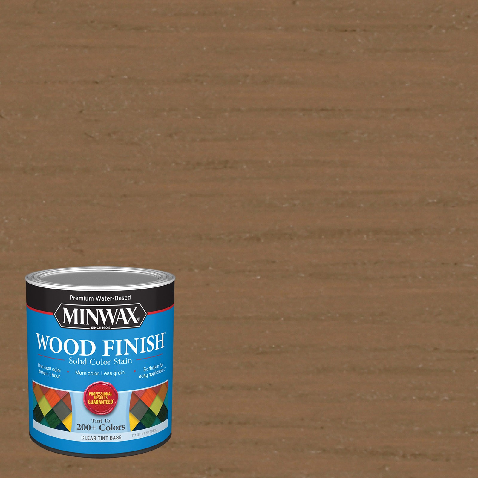 slide 1 of 6, Minwax Wood Finish Water-based Coffee MW1025 Solid Interior Stain ( 1-quart ), 1 ct