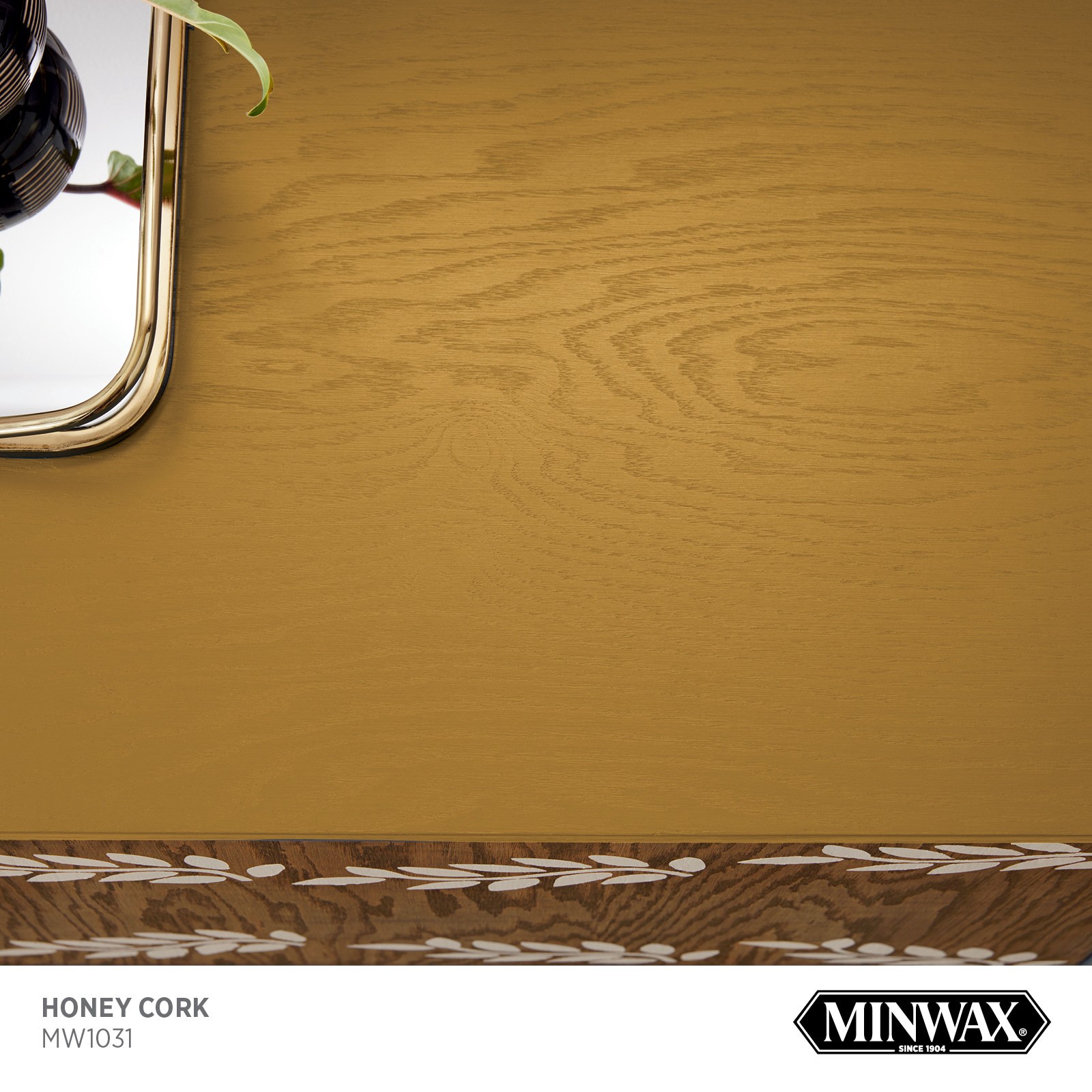 slide 2 of 6, Minwax Wood Finish Water-based Honey Cork MW1031 Solid Interior Stain ( 1-quart ), 1 ct