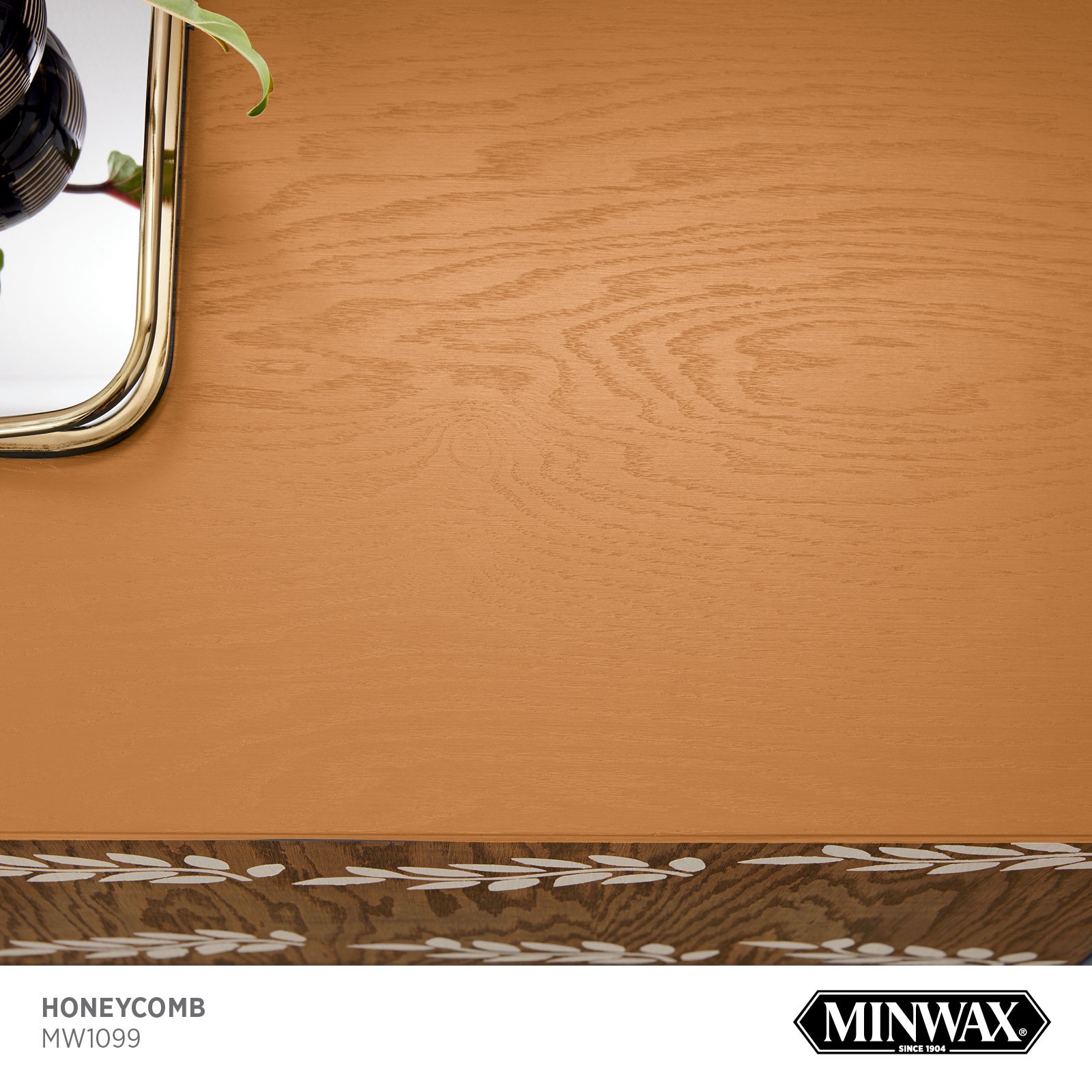 slide 2 of 6, Minwax Wood Finish Water-based Honeycomb MW1099 Solid Interior Stain ( 1-quart ), 1 ct