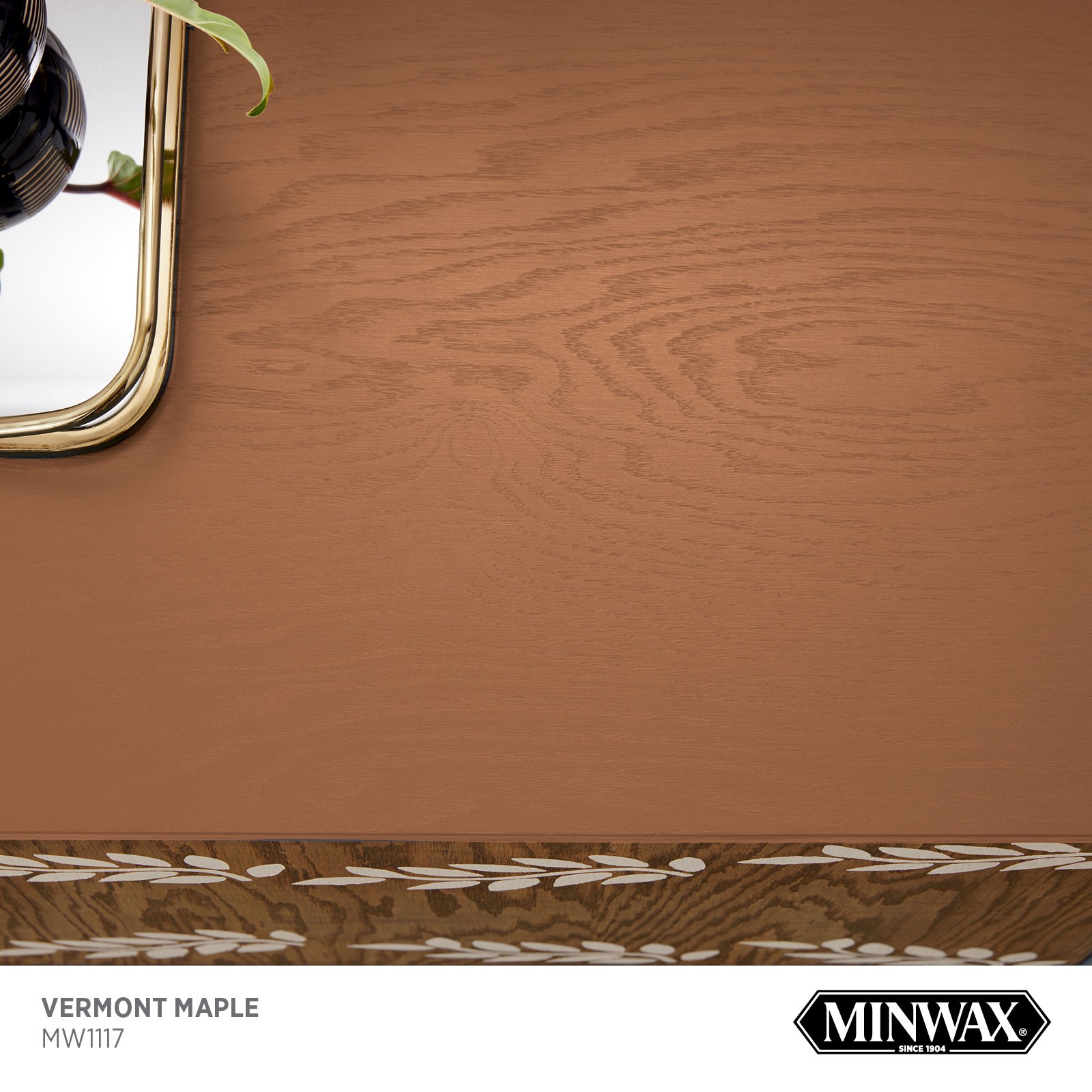 slide 2 of 6, Minwax Wood Finish Water-based Vermont Maple MW1117 Solid Interior Stain ( 1-quart ), 1 ct