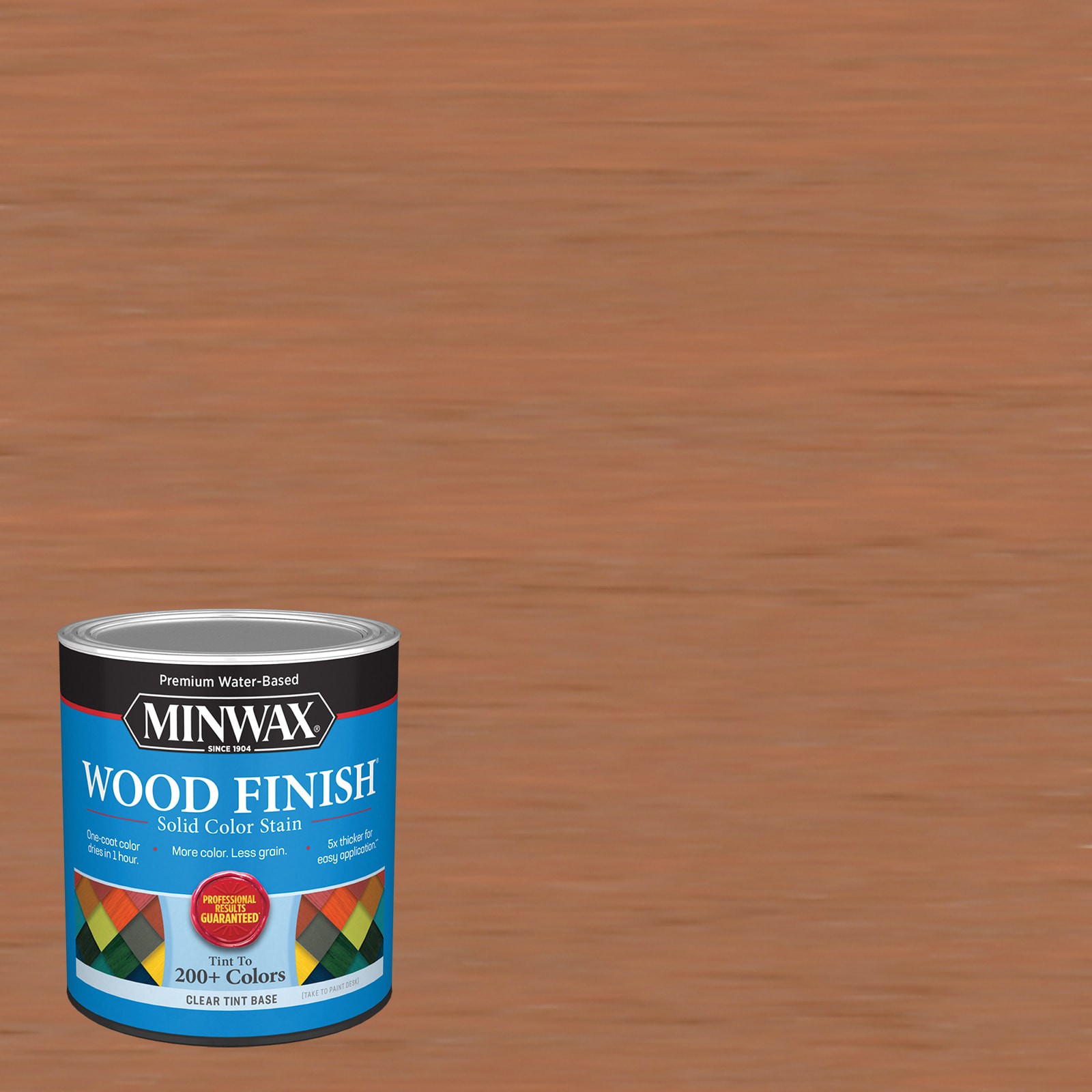 slide 1 of 6, Minwax Wood Finish Water-based Vermont Maple MW1117 Solid Interior Stain ( 1-quart ), 1 ct