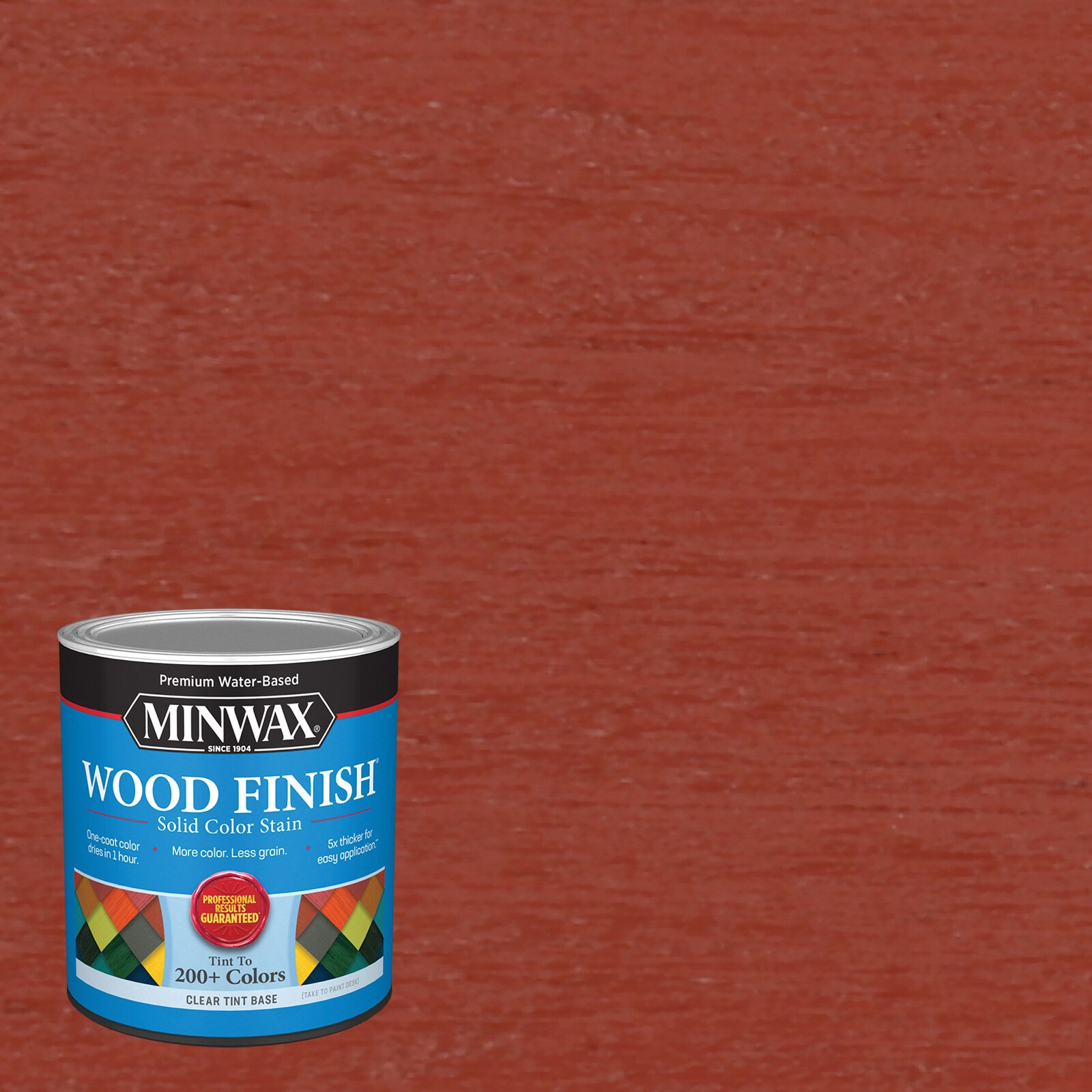 slide 1 of 6, Minwax Wood Finish Water-based Spice MW1139 Solid Interior Stain ( 1-quart ), 1 ct
