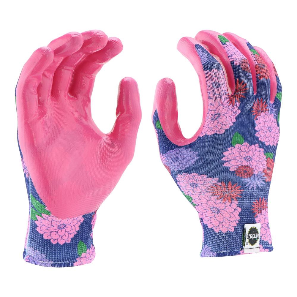 slide 4 of 5, Miracle-Gro Medium/Large Polyurethane Dipped Poly/Cotton Gardening Gloves, (3-Pairs), 1 ct