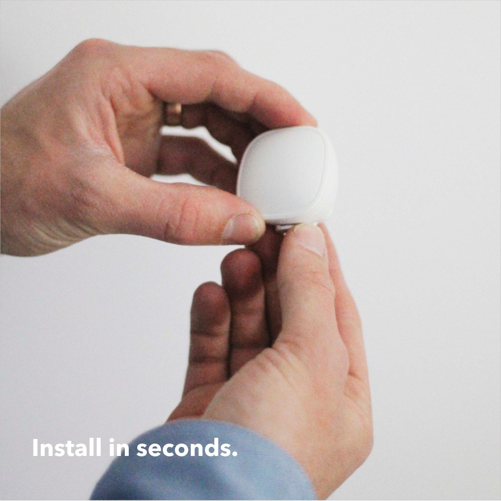 slide 3 of 6, ecobee White Room Sensor (Pack of- 2), 1 ct
