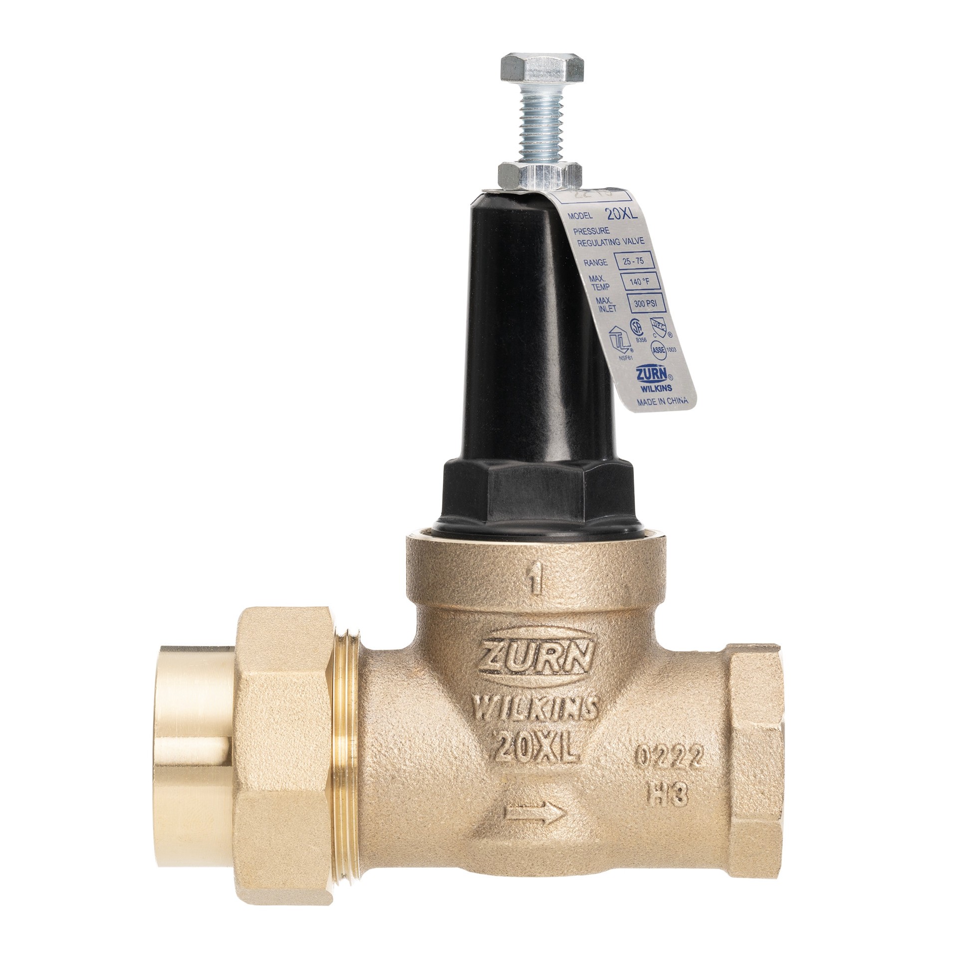 slide 1 of 6, Zurn Wilkins 1-in FNPT Bronze Pressure reducing valve, 1 ct