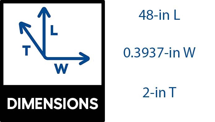 slide 2 of 2, 6 -Pack 48-in Bamboo Plant Support Landscape Stake, 1 ct