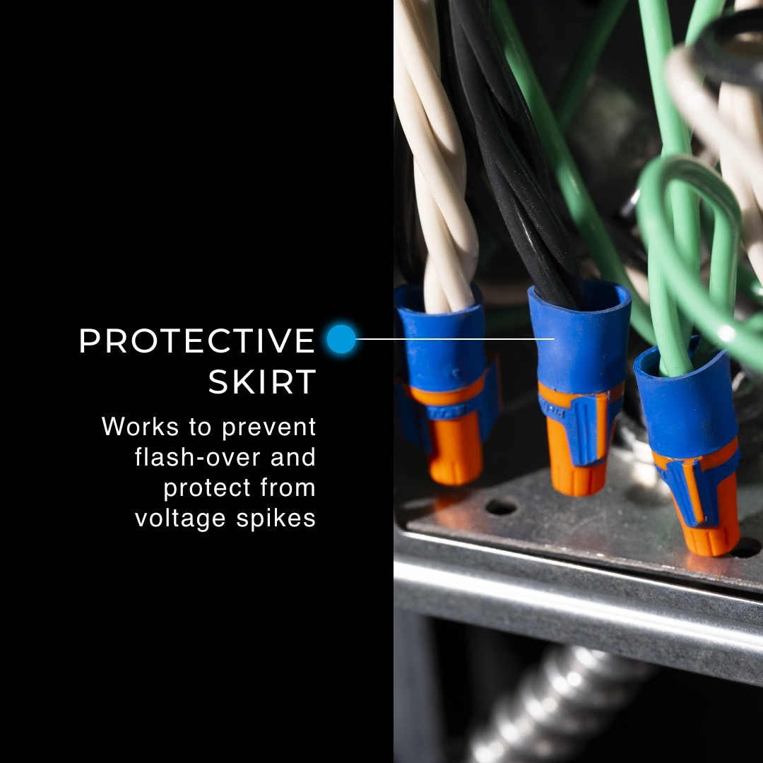 slide 3 of 6, IDEAL Wing Wire Connectors Blue - Orange ( 175 -Pack ), 1 ct