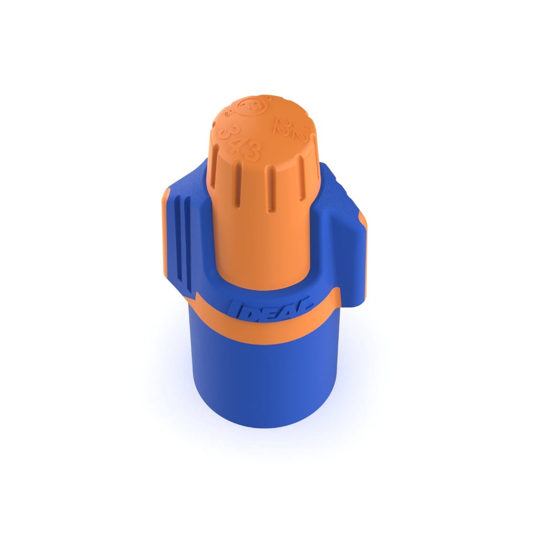 slide 6 of 6, IDEAL Wing Wire Connectors Blue - Orange ( 175 -Pack ), 1 ct