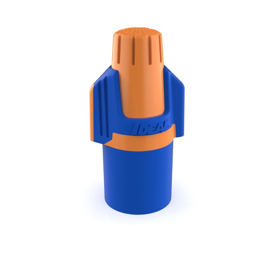 slide 1 of 6, IDEAL Wing Wire Connectors Blue - Orange ( 175 -Pack ), 1 ct