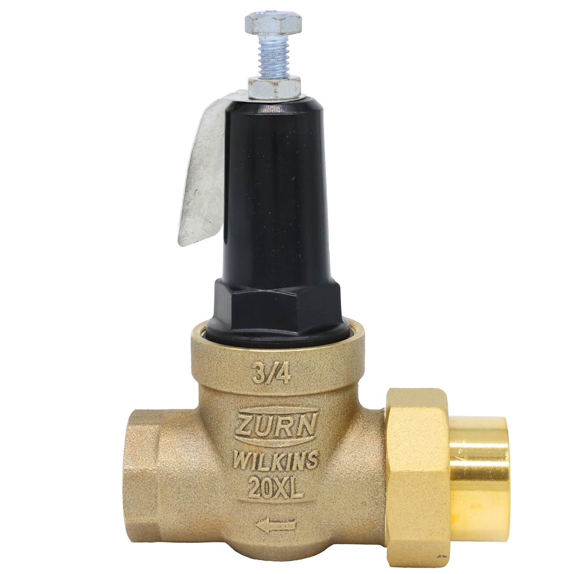 slide 2 of 6, Zurn Wilkins 3/4-in FNPT Bronze Pressure reducing valve, 1 ct