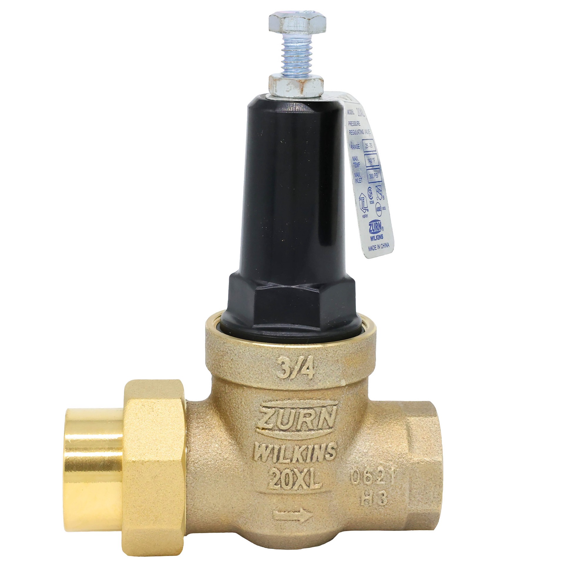 slide 1 of 6, Zurn Wilkins 3/4-in FNPT Bronze Pressure reducing valve, 1 ct