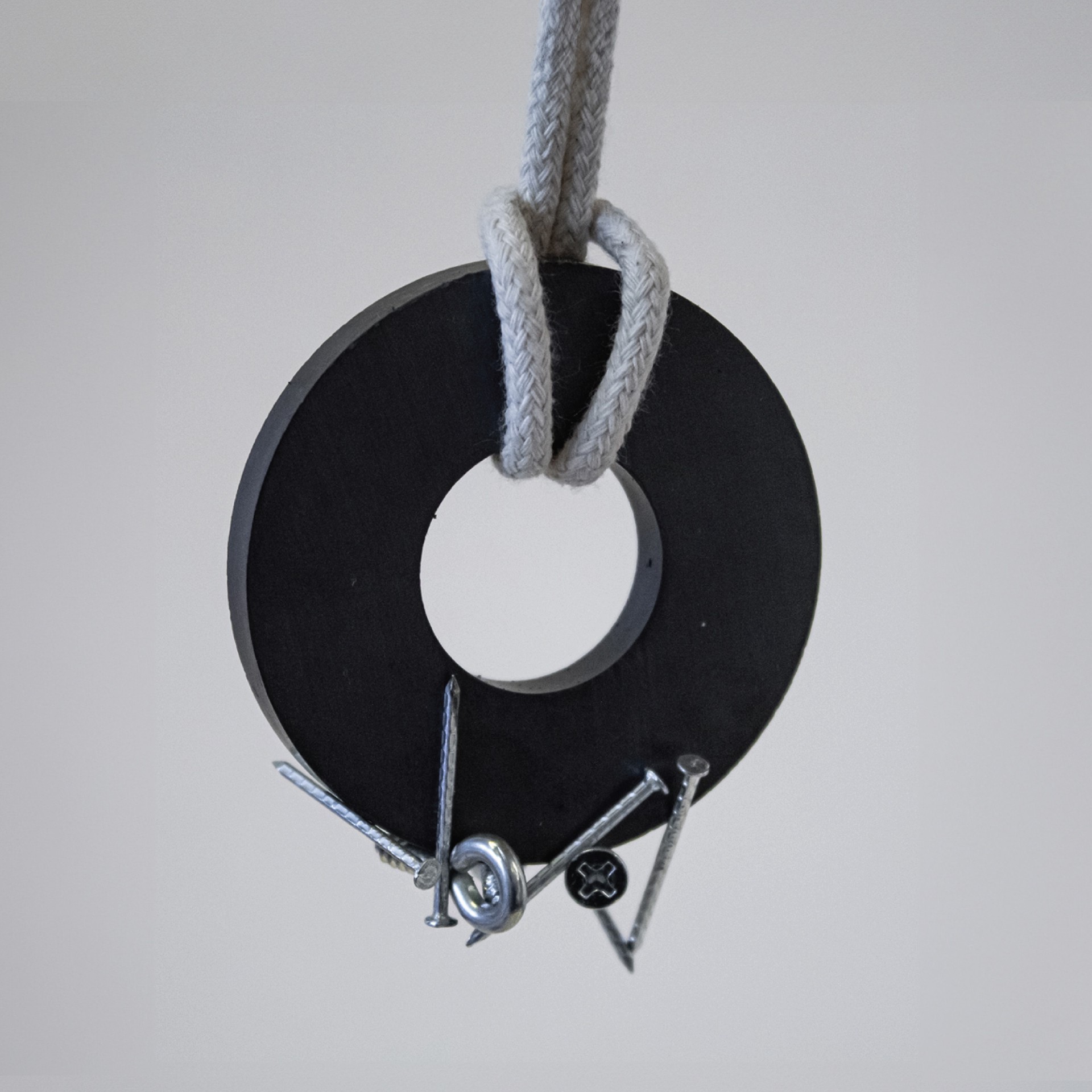 slide 4 of 4, Project Source 3.38-in Ferromagnetic metal Ring Magnet, 1 ct