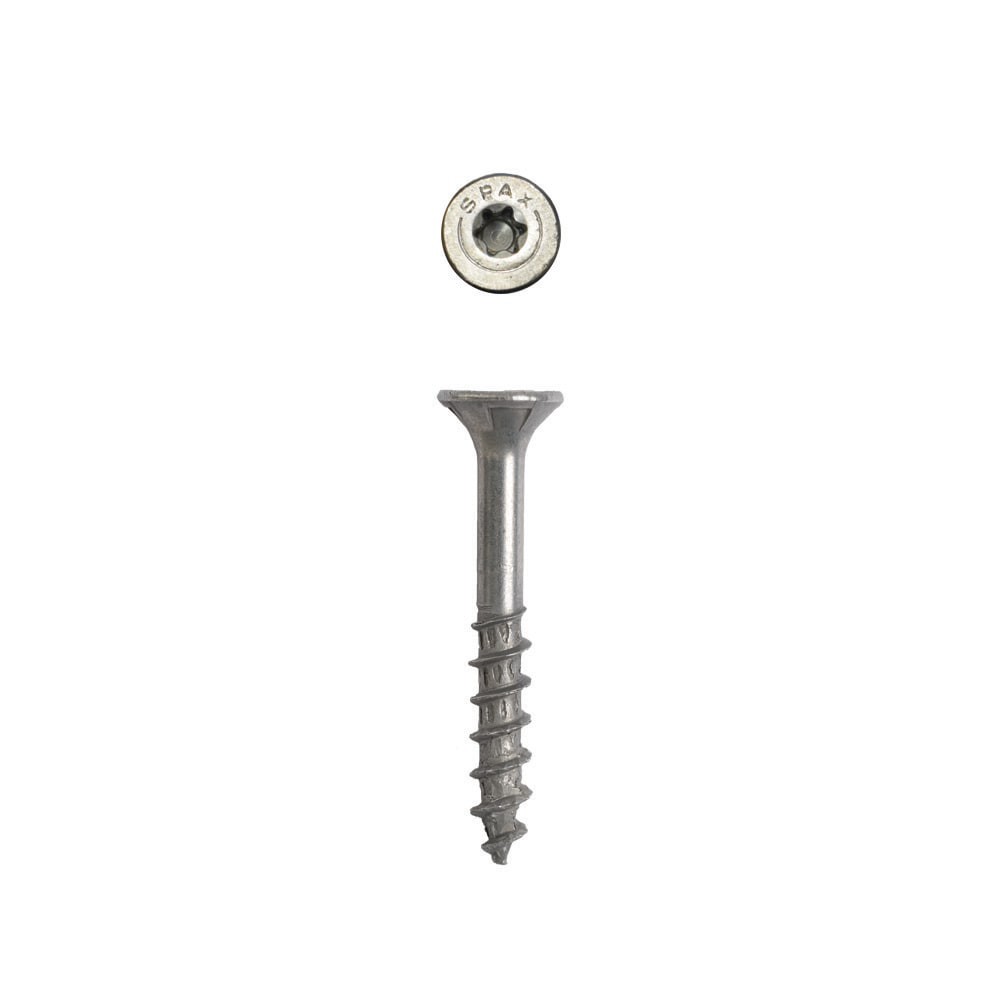 slide 2 of 6, SPAX Multi-Material #8 x 1-1/4-in Double-barrier Exterior Wood screws ( 230 -Per Box ), 1 ct