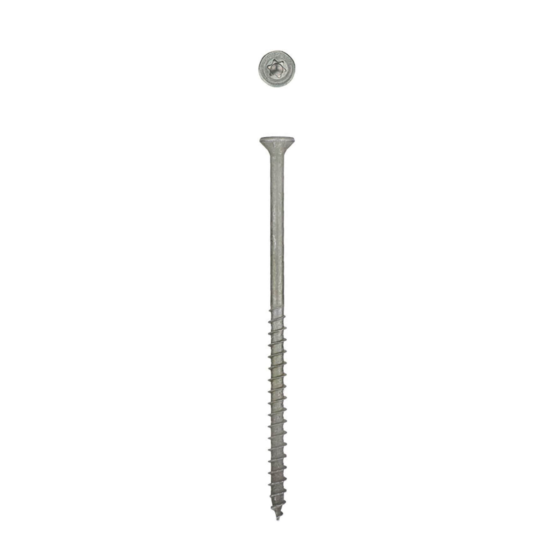 slide 2 of 6, SPAX Multi-Material #14 x 4-3/4-in Double-barrier Exterior Wood screws ( 8 -Per Box ), 1 ct