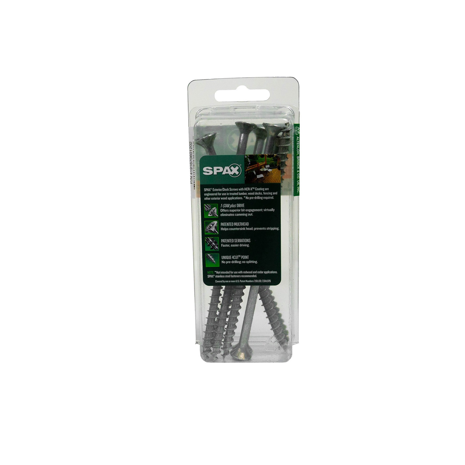 slide 4 of 6, SPAX Multi-Material #14 x 4-3/4-in Double-barrier Exterior Wood screws ( 8 -Per Box ), 1 ct