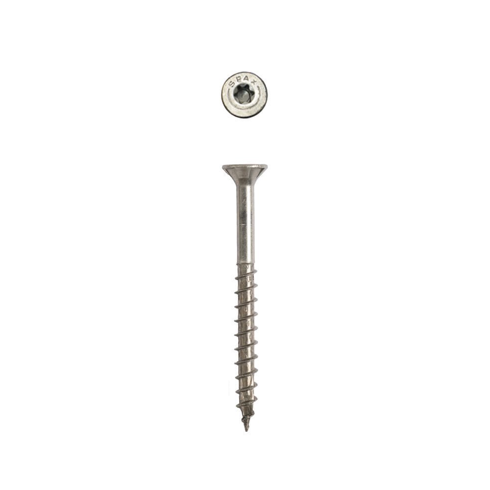 slide 2 of 6, SPAX Multi-Material #8 x 2-in Double-barrier Exterior Wood screws ( 154 -Per Box ), 1 ct