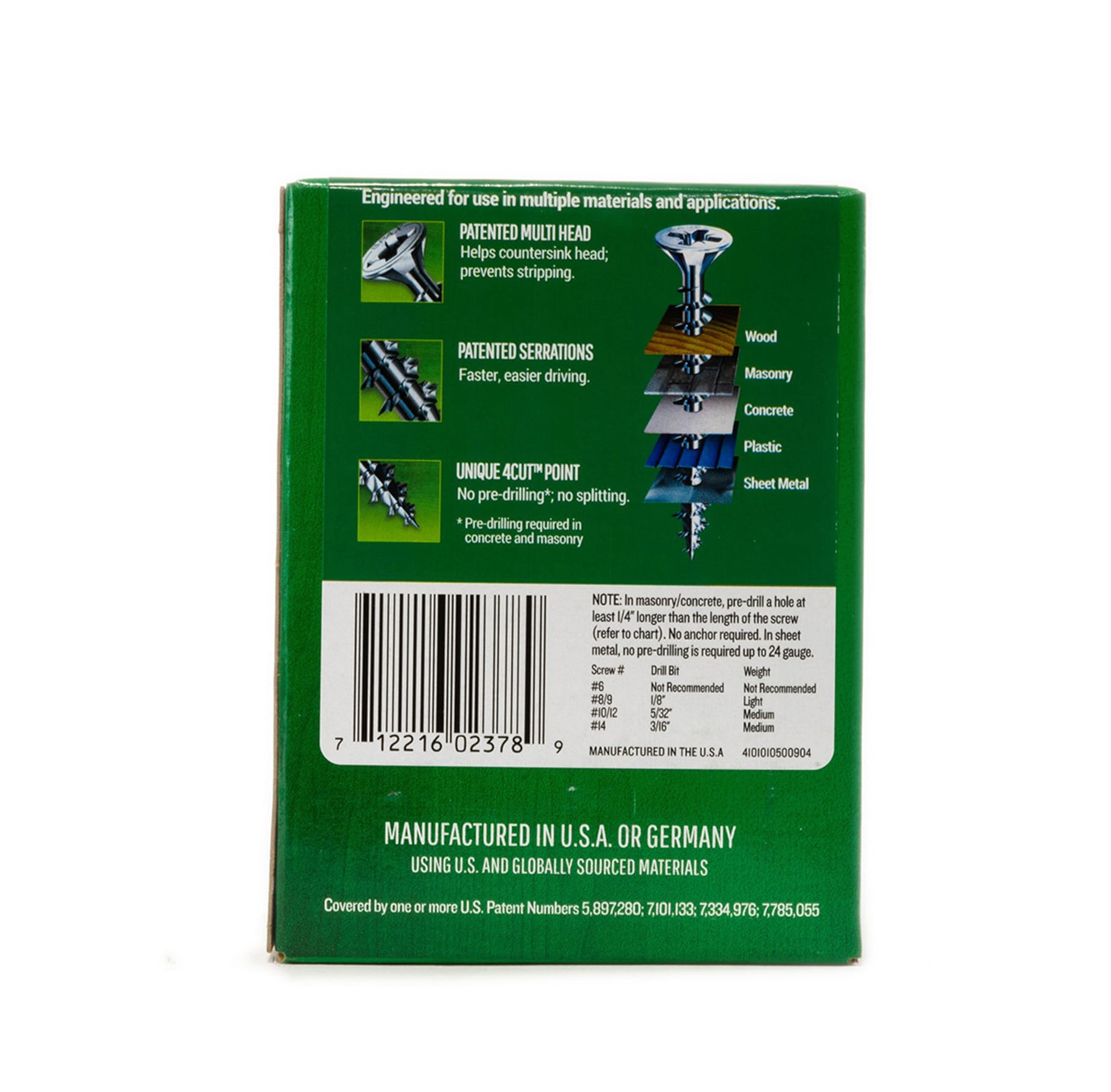 slide 4 of 6, SPAX Multi-Material #10 x 3-1/2-in Zinc-plated Interior Wood screws ( 57 -Per Box ), 1 ct