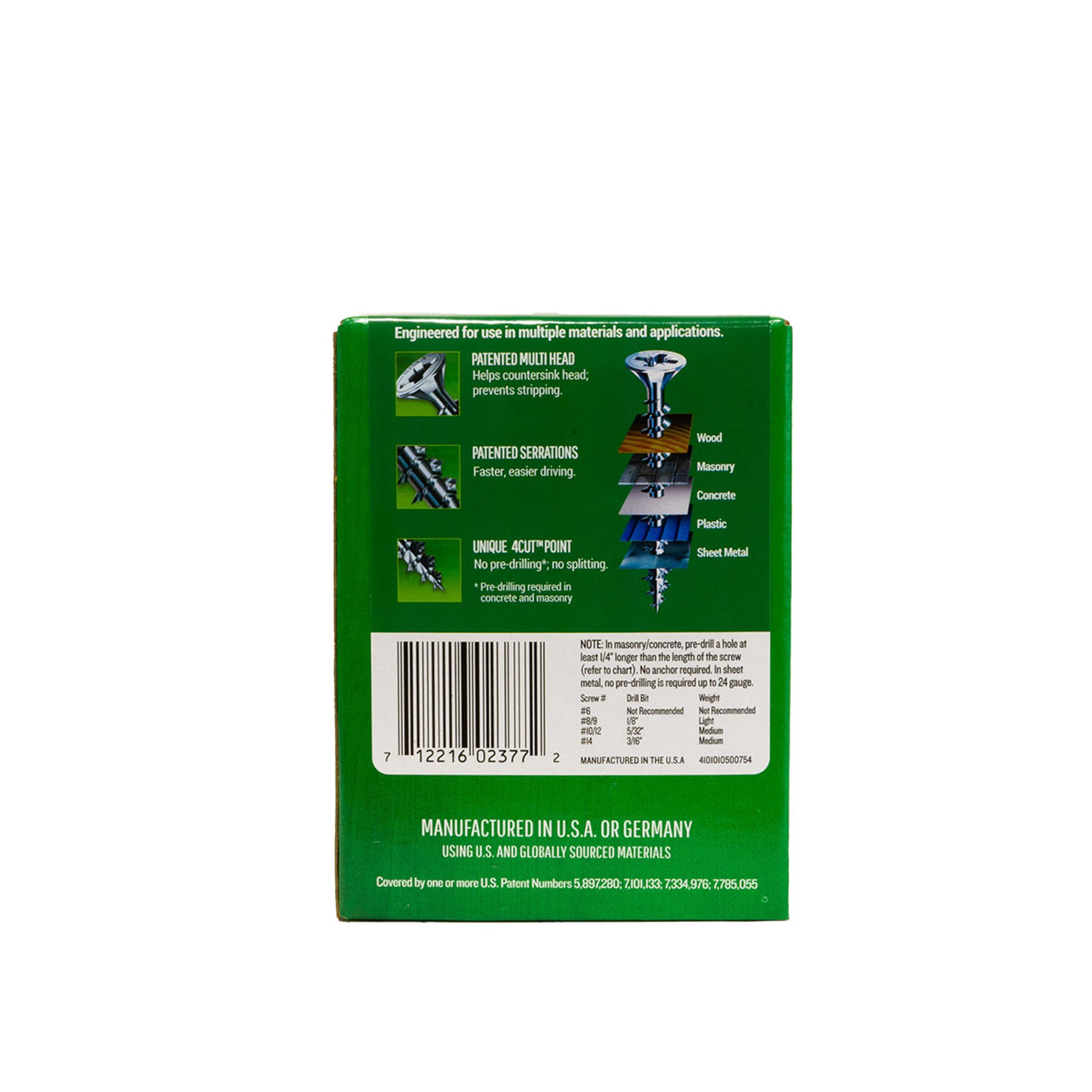 slide 4 of 6, SPAX Multi-Material #10 x 3-in Zinc-plated Interior Wood screws ( 72 -Per Box ), 1 ct