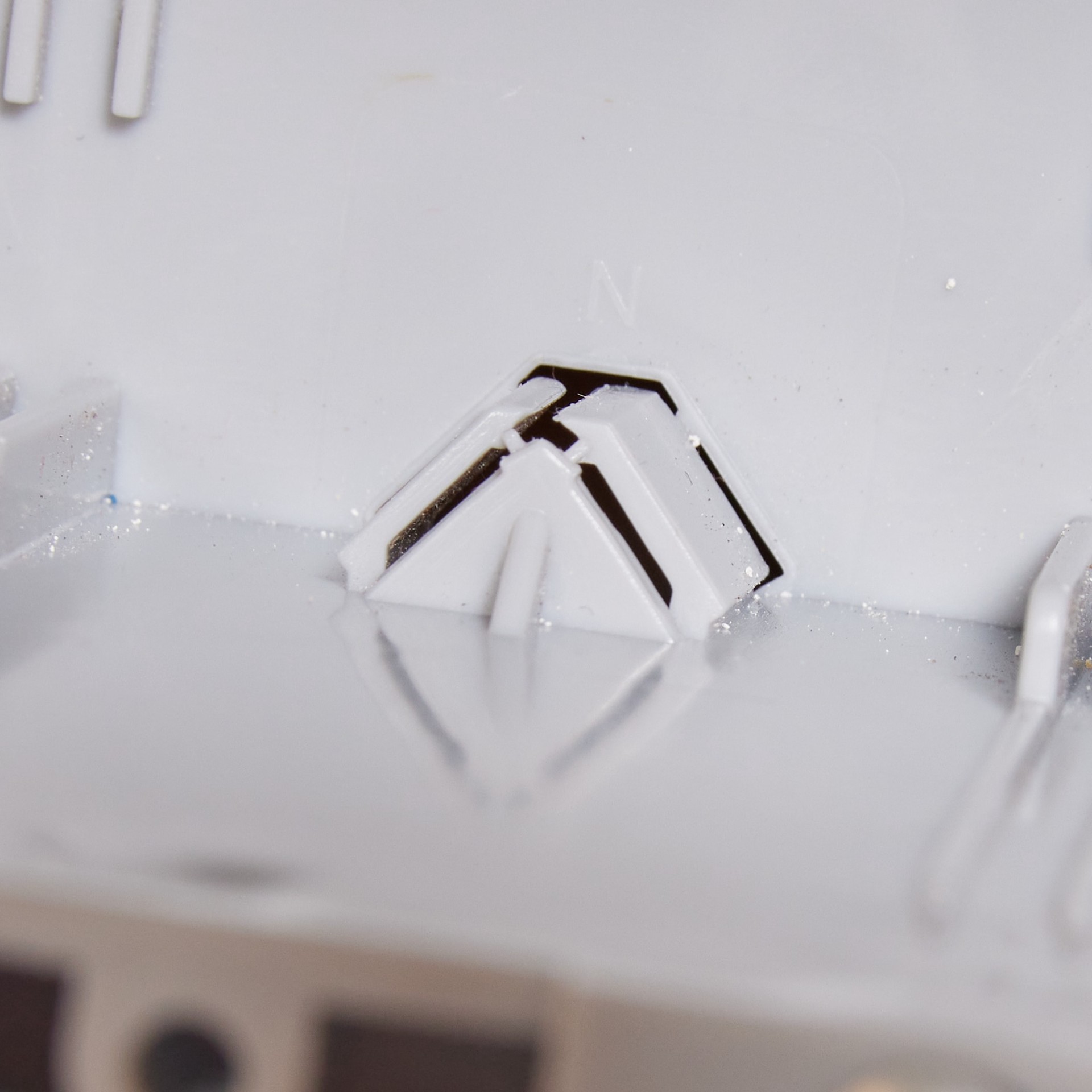 slide 2 of 6, CANTEX 4 -Gang PVC Old work Switch/Outlet Electrical Box, 1 ct