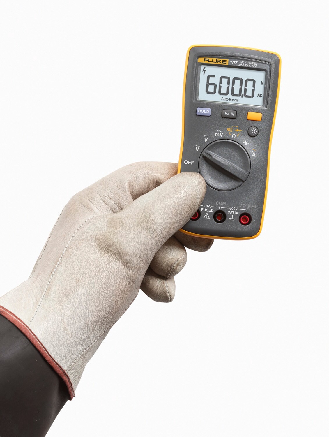 slide 3 of 4, Fluke 107 Pocket Digital Display Multimeter 600 -Volt, 1 ct