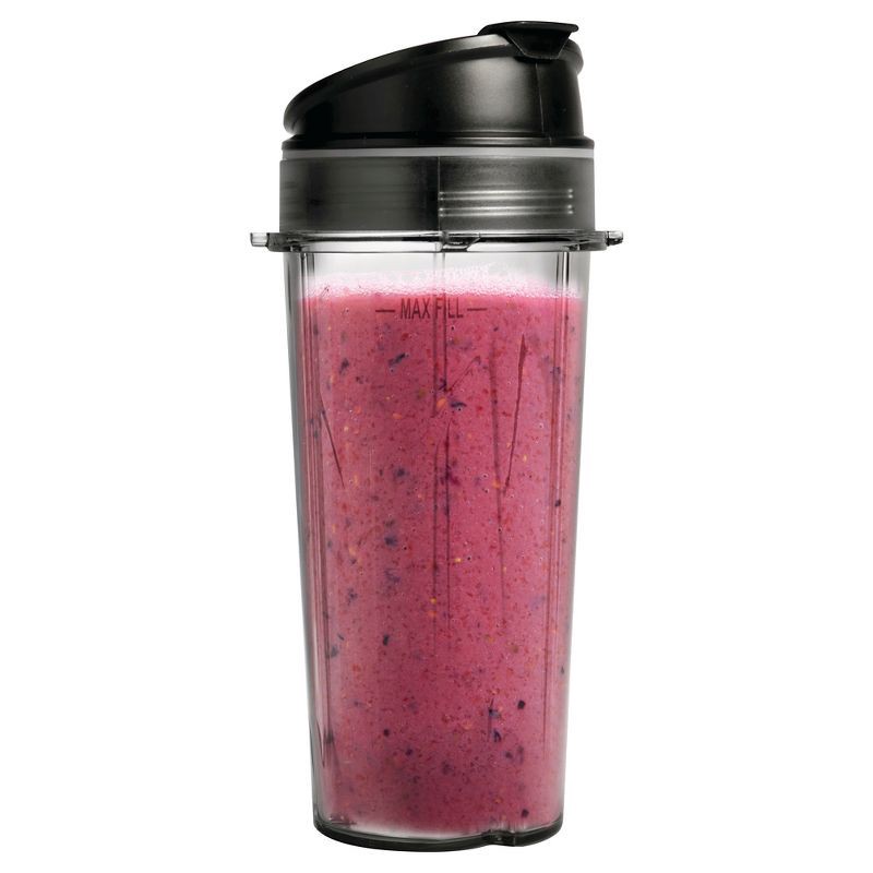 slide 4 of 7, Ninja Fit Single-Serve Blender with Two 16oz Cups - QB3001SS, 16 oz