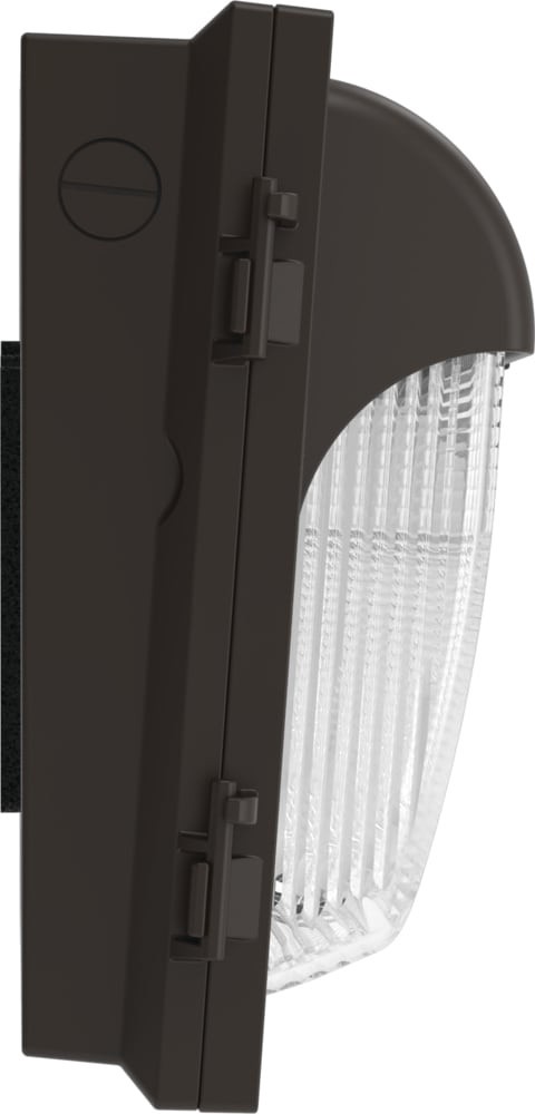 slide 3 of 6, Lithonia Lighting 100 -Watt EQ Textured Hardwired LED Outdoor Wall Pack Light 6950 -Lumen, 1 ct