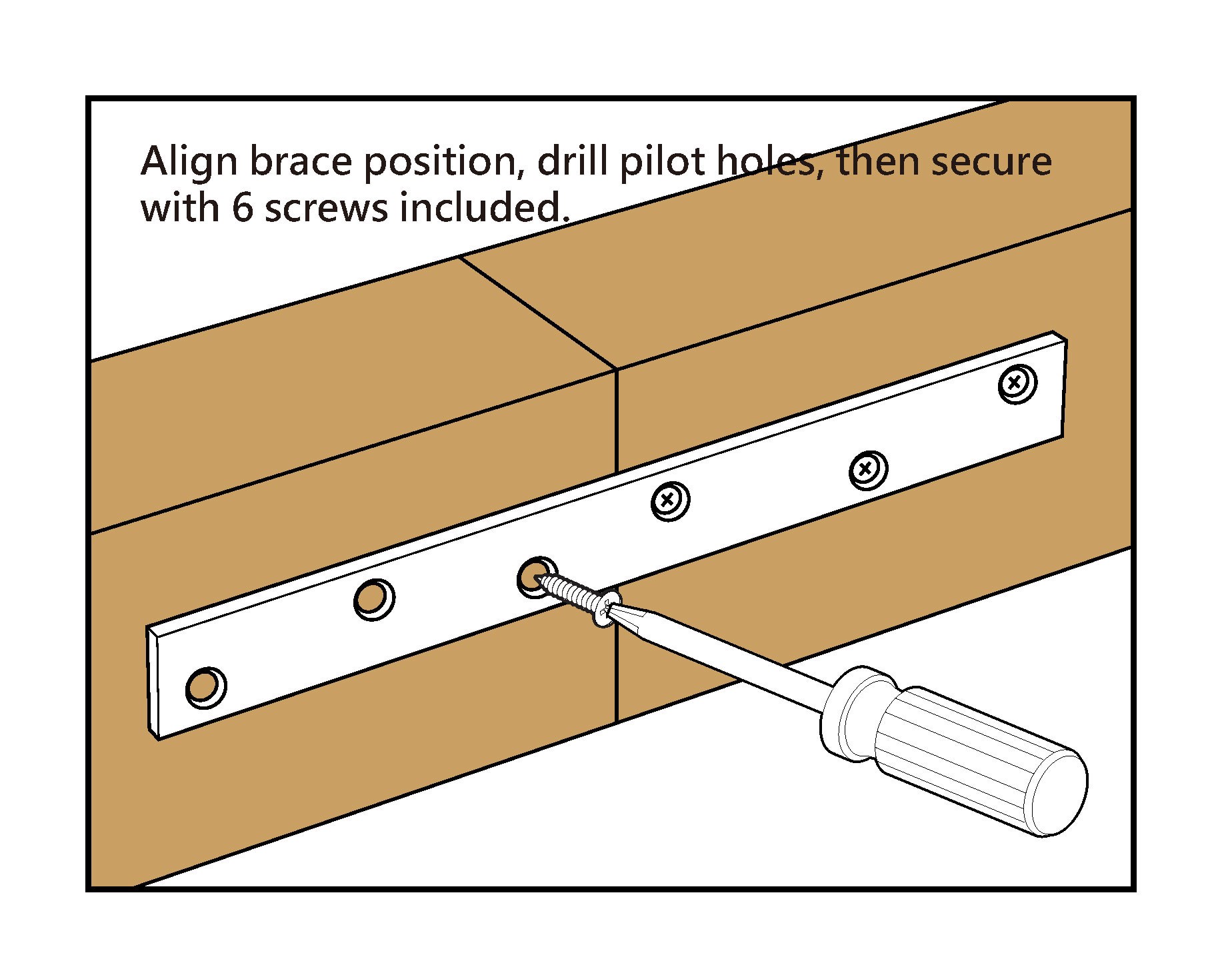 slide 2 of 5, RELIABILT 10-in x 1-in x 0.16-in 4 -Gauge Zinc-plated Steel Mending brace, 1 ct