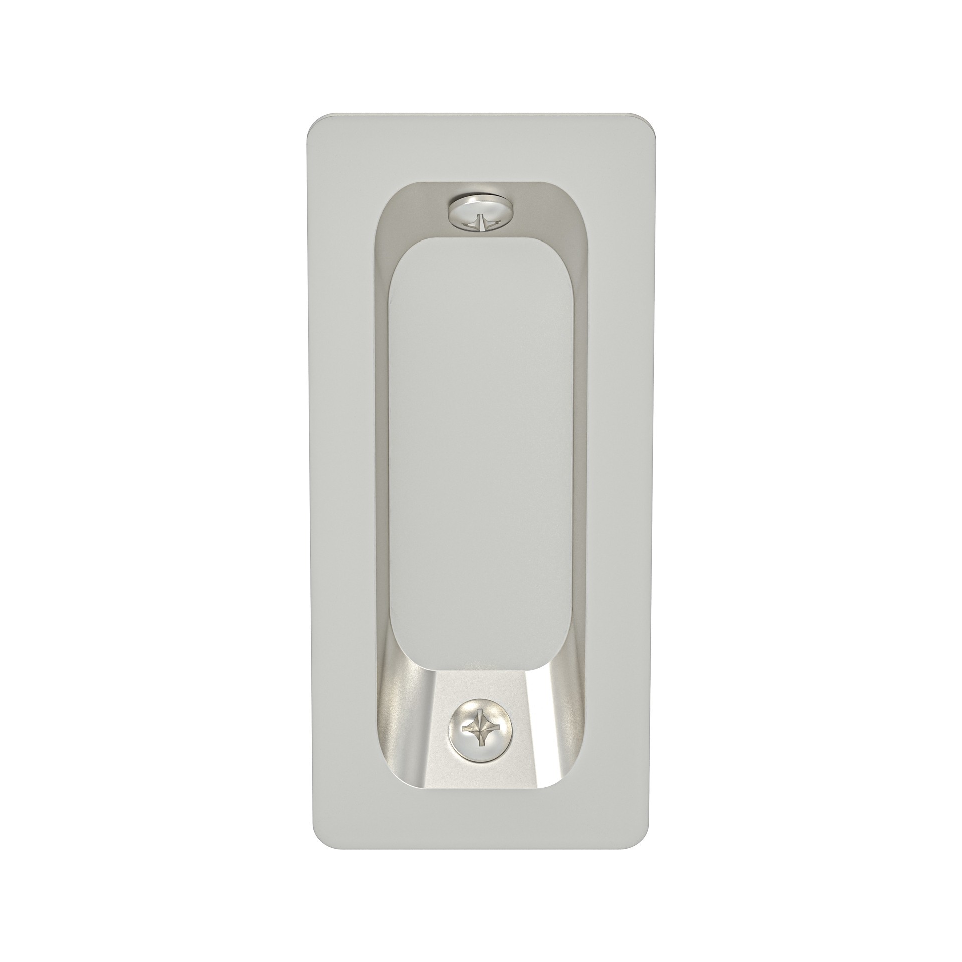 slide 2 of 6, RELIABILT 3.25-in Painted Satin nickel Sliding Closet Door Door Pull (, 1 ct
