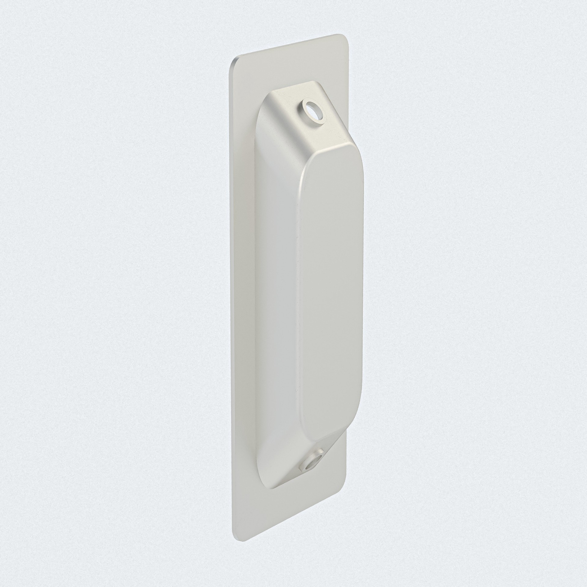 slide 6 of 6, RELIABILT 3.25-in Painted Satin nickel Sliding Closet Door Door Pull (, 1 ct