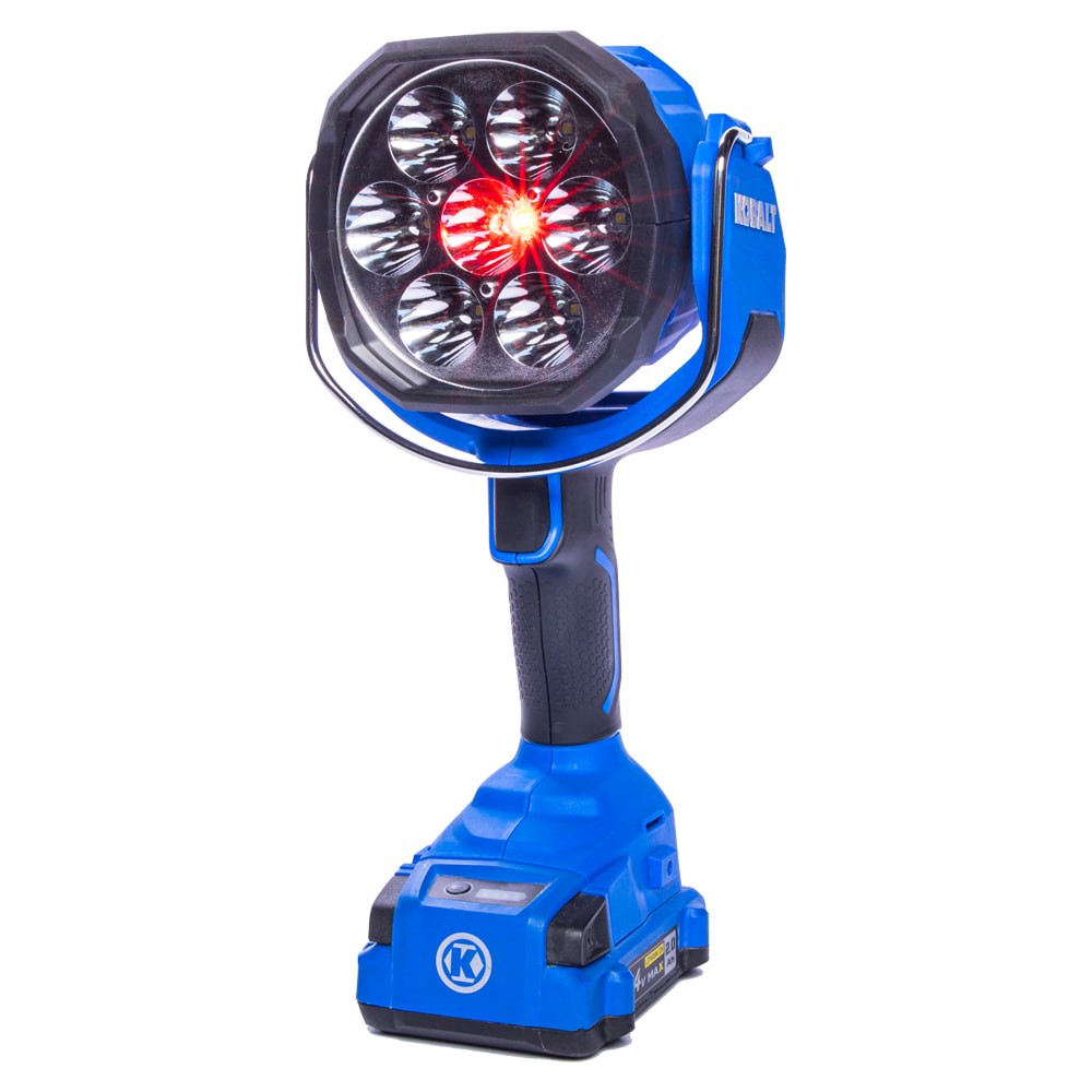 slide 3 of 6, Kobalt 24-volt Lithium ion (Li-ion) Corded Cordless 2700-Lumen LED Rechargeable Power Tool Flashlight (Tool only), 1 ct