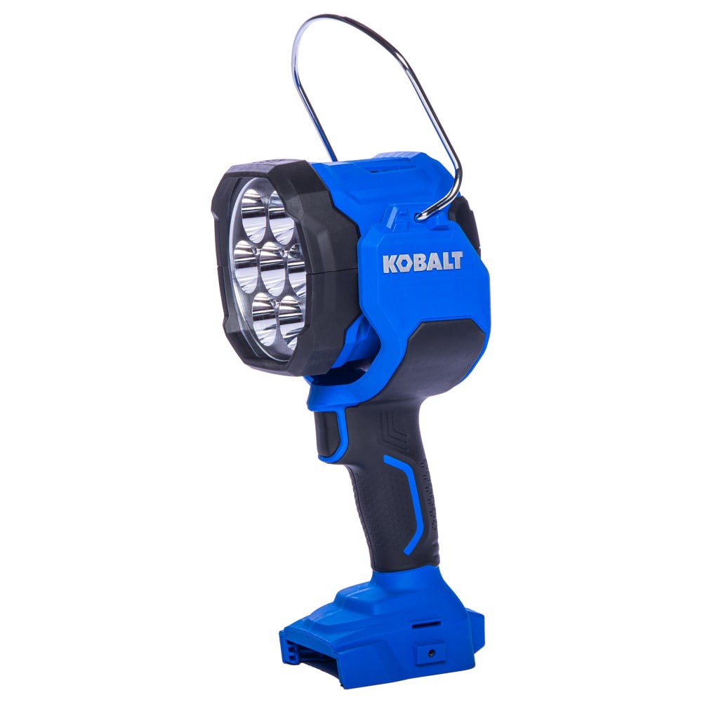 slide 5 of 6, Kobalt 24-volt Lithium ion (Li-ion) Corded Cordless 2700-Lumen LED Rechargeable Power Tool Flashlight (Tool only), 1 ct