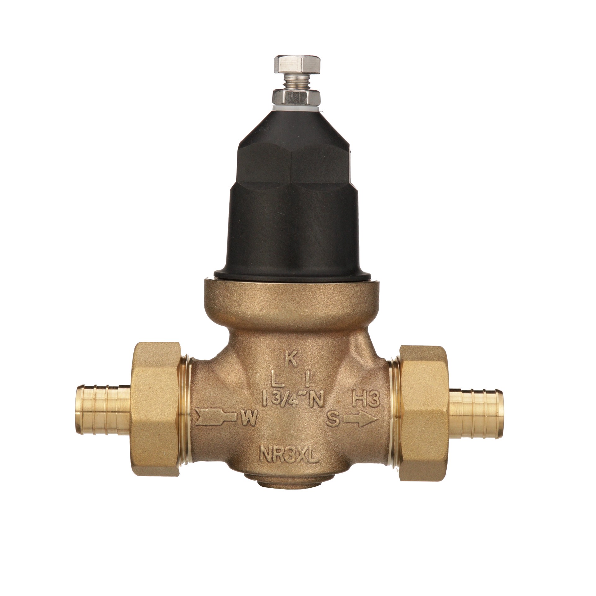 slide 1 of 6, Zurn Wilkins 3/4-in PEX Bronze Pressure regulator valve, 1 ct