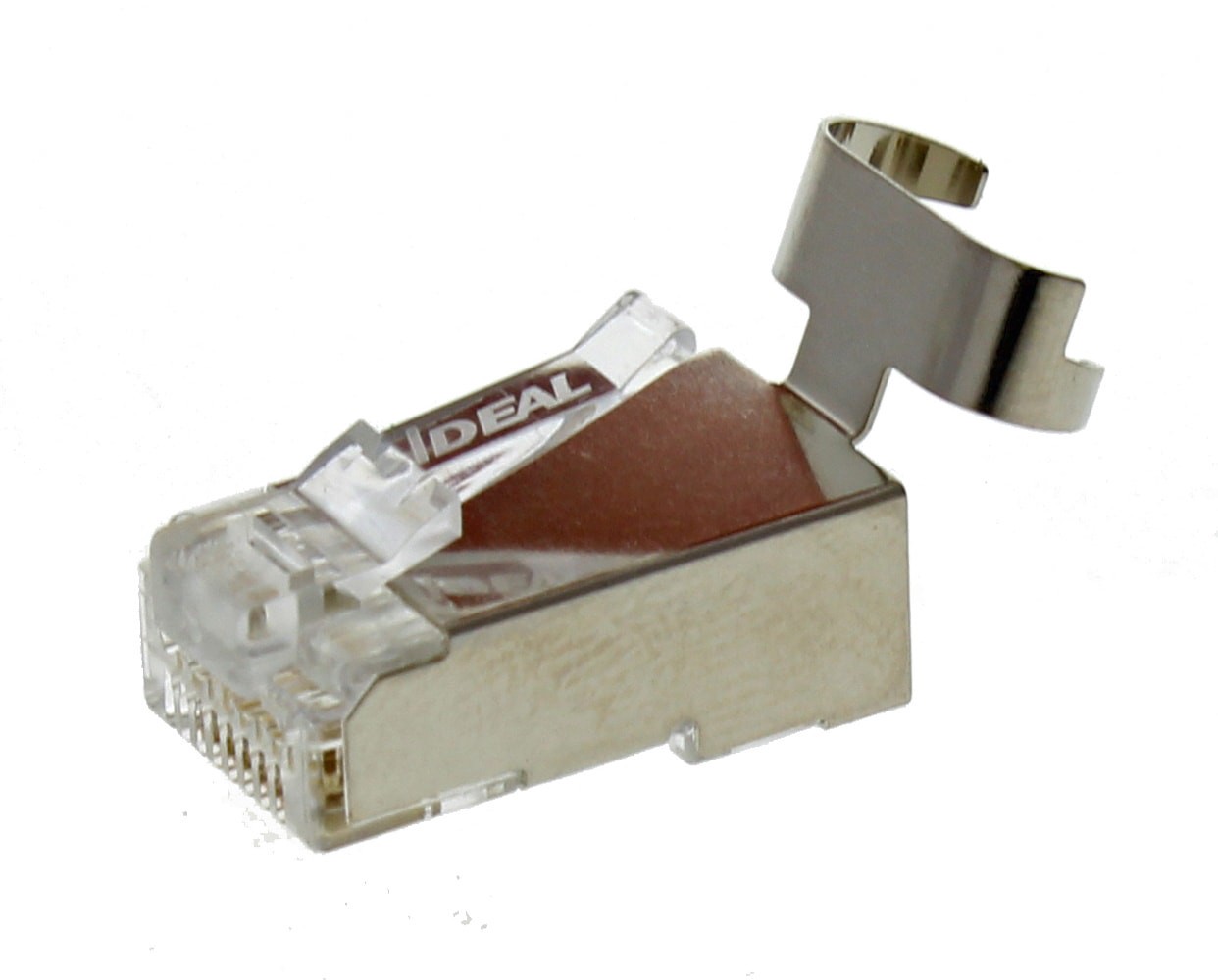 slide 2 of 6, IDEAL 10 -Pack Cat6 RJ45 Modular plug, 1 ct