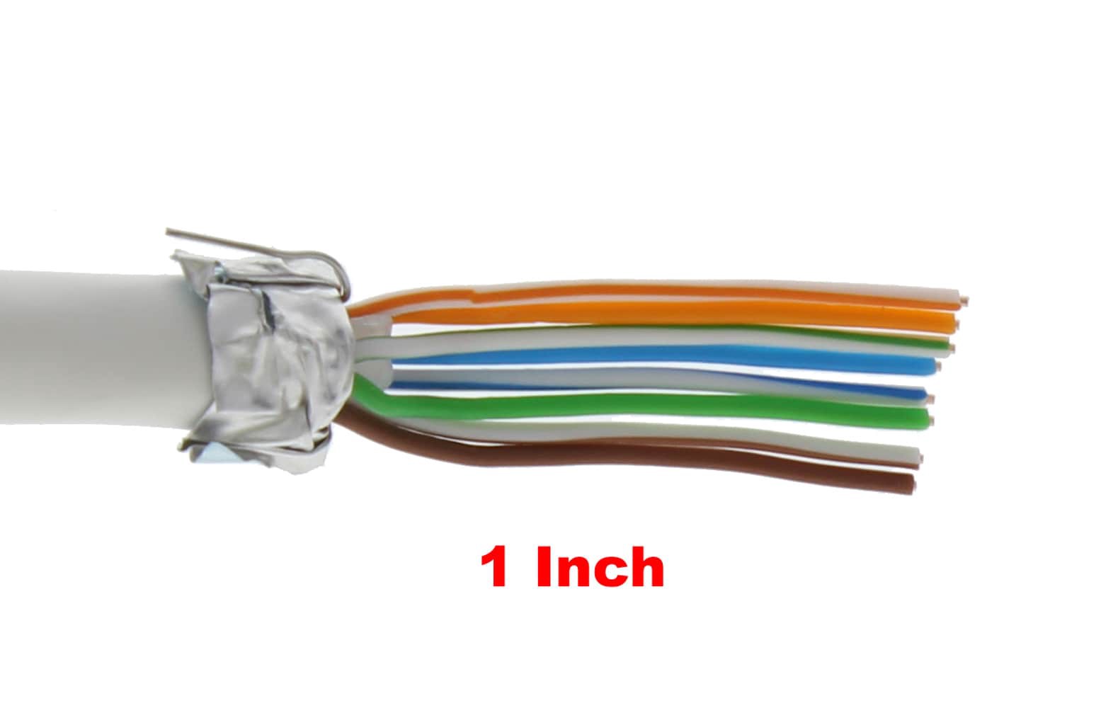 slide 5 of 6, IDEAL 10 -Pack Cat6 RJ45 Modular plug, 1 ct