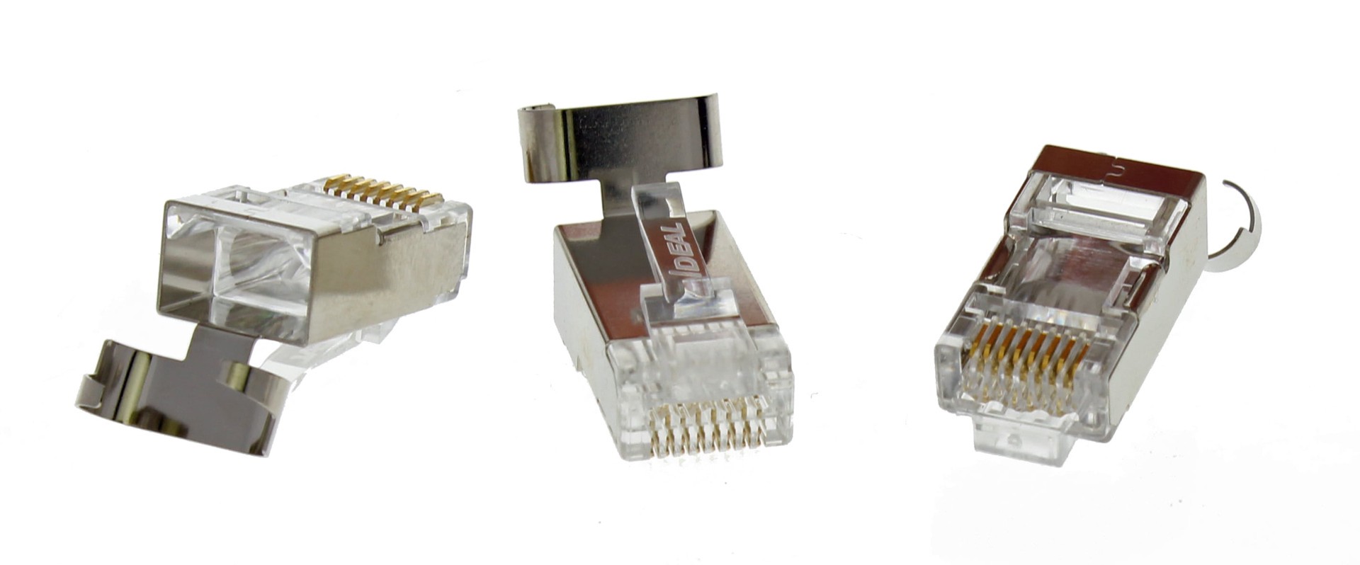 slide 1 of 6, IDEAL 10 -Pack Cat6 RJ45 Modular plug, 1 ct