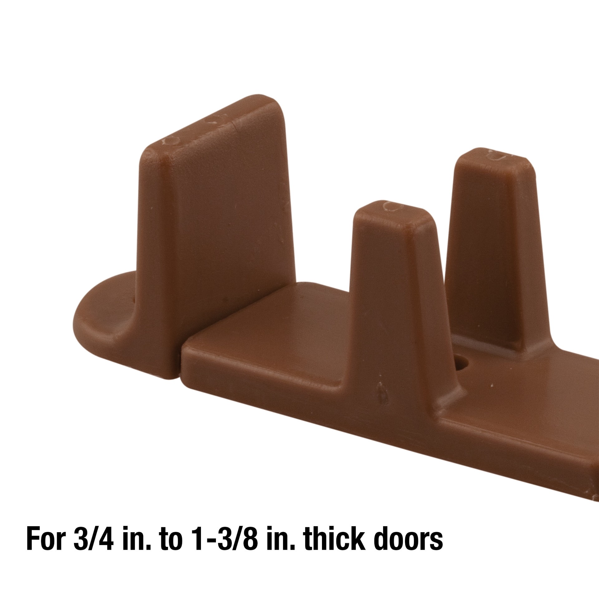 slide 3 of 6, Prime-Line 2 -Count 1-in Adjustable Sliding Closet Door Floor Guide, 1 ct