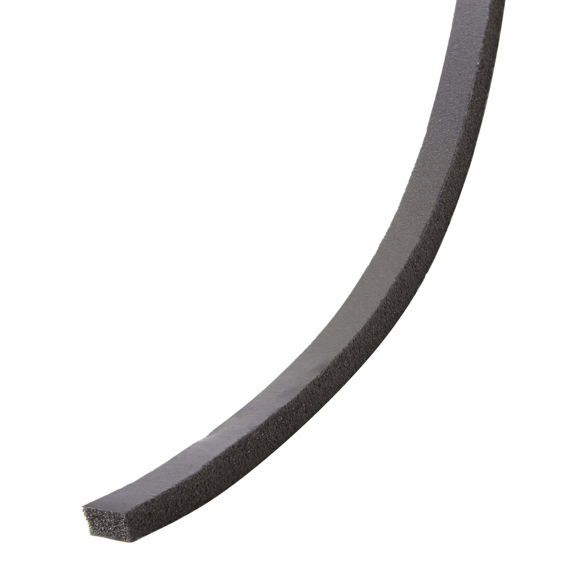 slide 4 of 6, Frost King 10-ft x 3/16-in x 3/8-in black Rubber foam Door Weatherstrip, 1 ct