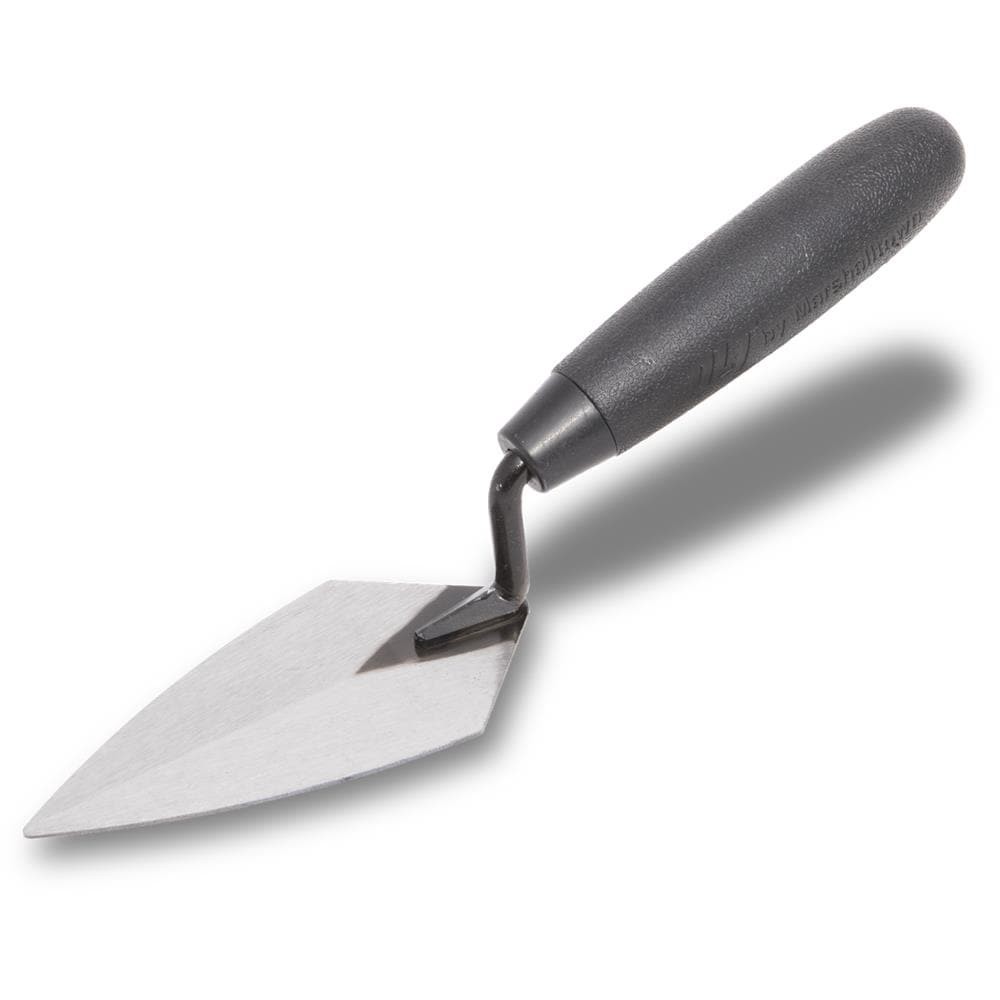 slide 1 of 6, QLT by Marshalltown 7-in x 3-in Steel Pointing Plastic Handle Trowel, 1 ct