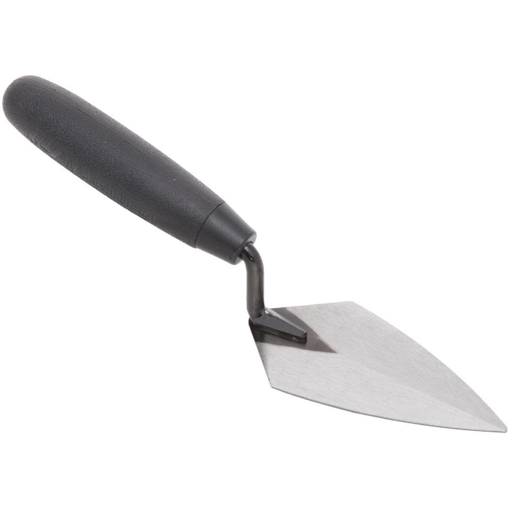 slide 5 of 6, QLT by Marshalltown 7-in x 3-in Steel Pointing Plastic Handle Trowel, 1 ct