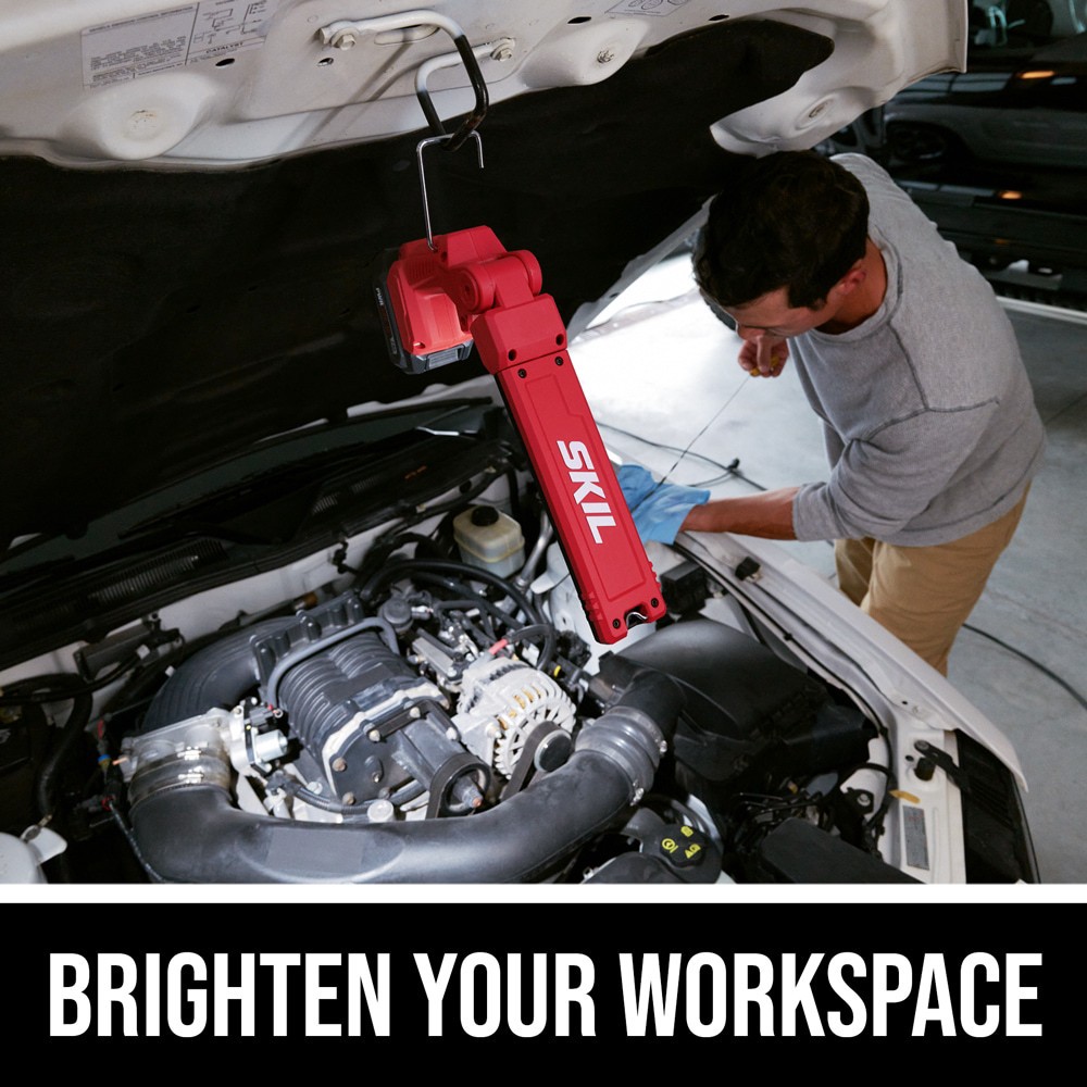 slide 3 of 6, SKIL PWR CORE 12 12-volt Lithium ion (Li-ion) Cordless 600-Lumen LED Rechargeable Power Tool Flashlight (Tool only), 1 ct