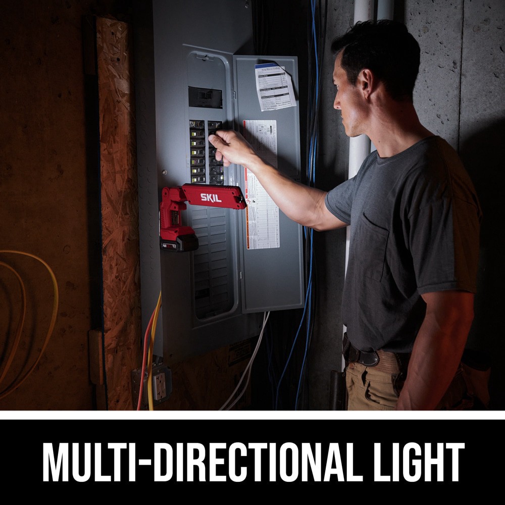 slide 4 of 6, SKIL PWR CORE 12 12-volt Lithium ion (Li-ion) Cordless 600-Lumen LED Rechargeable Power Tool Flashlight (Tool only), 1 ct