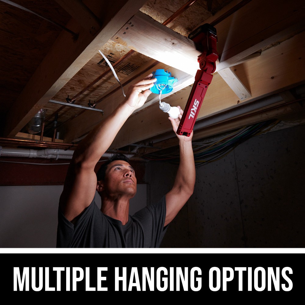 slide 5 of 6, SKIL PWR CORE 12 12-volt Lithium ion (Li-ion) Cordless 600-Lumen LED Rechargeable Power Tool Flashlight (Tool only), 1 ct