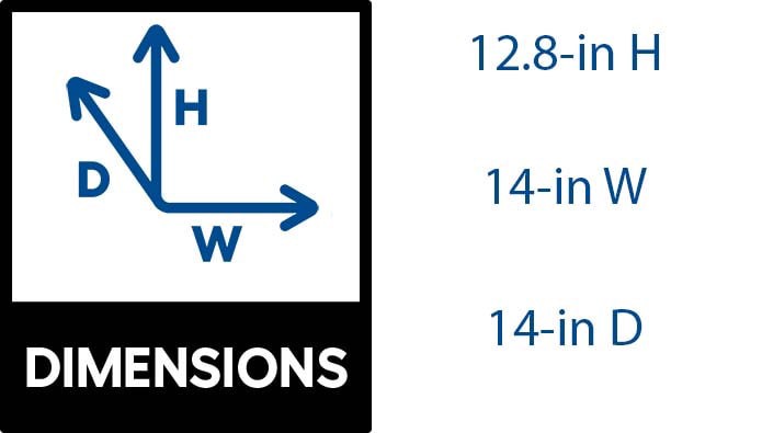 slide 2 of 6, Garden Treasures Round 14.0-in W x 14.0-in L Orange Plastic Indoor/Outdoor Self Watering Planter, 1 ct