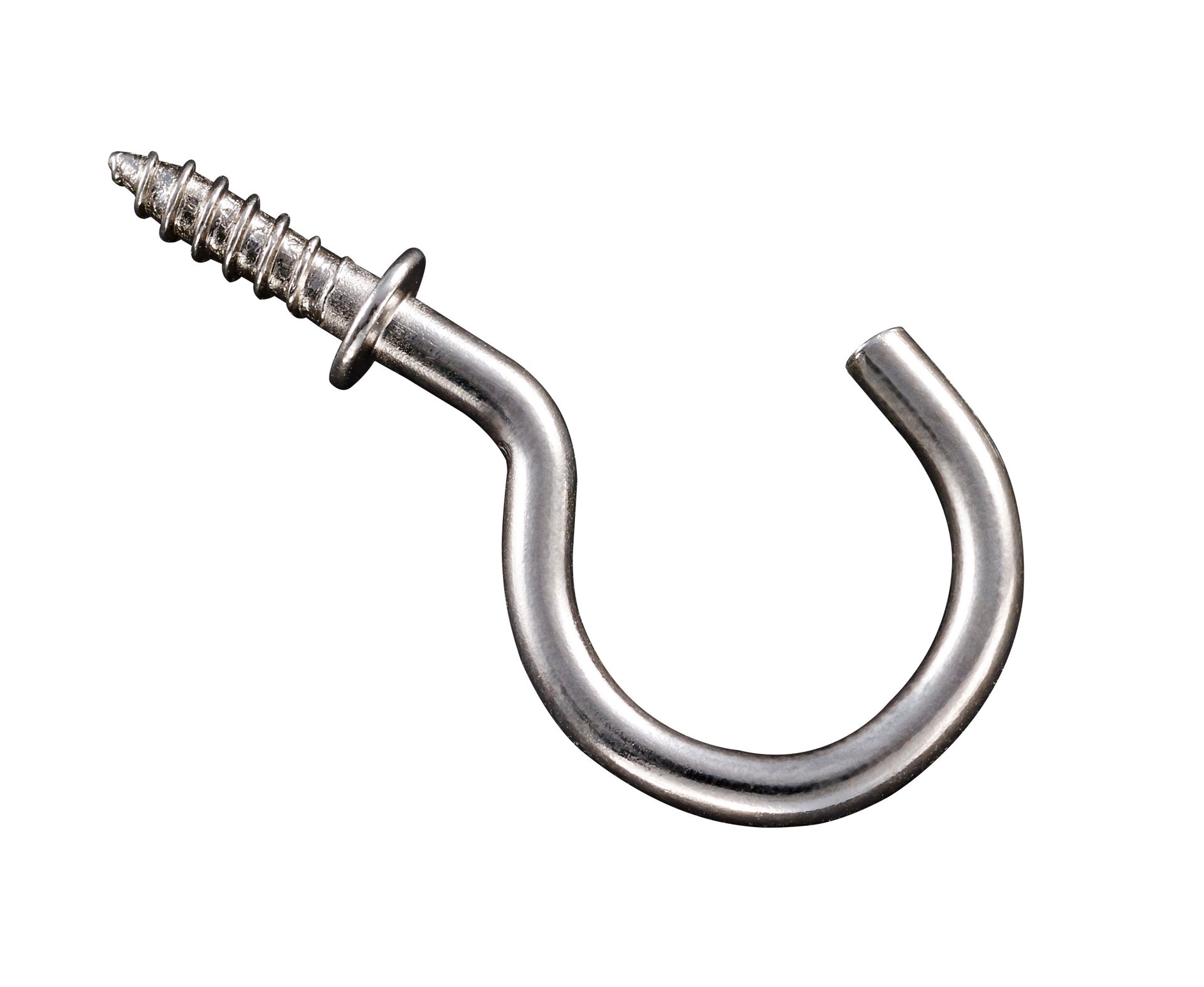 slide 1 of 5, National Hardware 0.98-in Nickel Steel Cup hook 30 -Pack, 1 ct