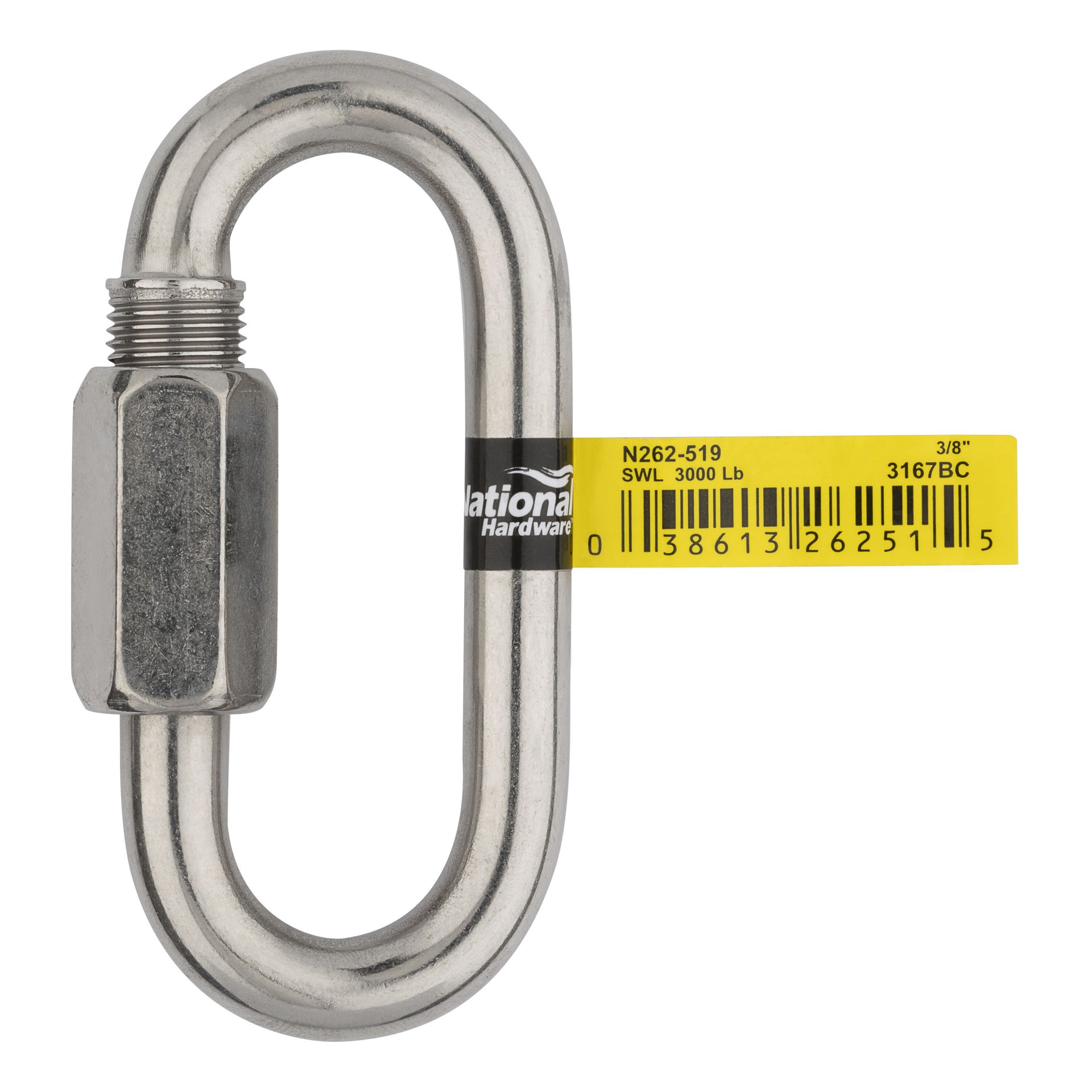 slide 3 of 4, National Hardware N262-519 Quick Links In Stainless Steel, 1 ct