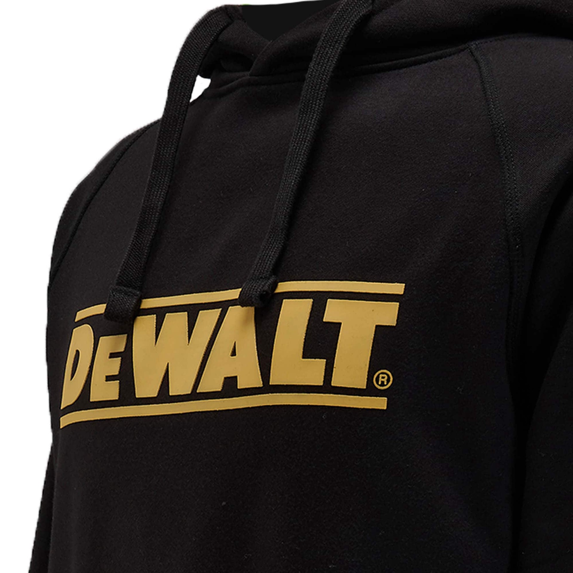 slide 4 of 4, DEWALT Adult unisex Black Hoodie ( Medium ), 1 ct