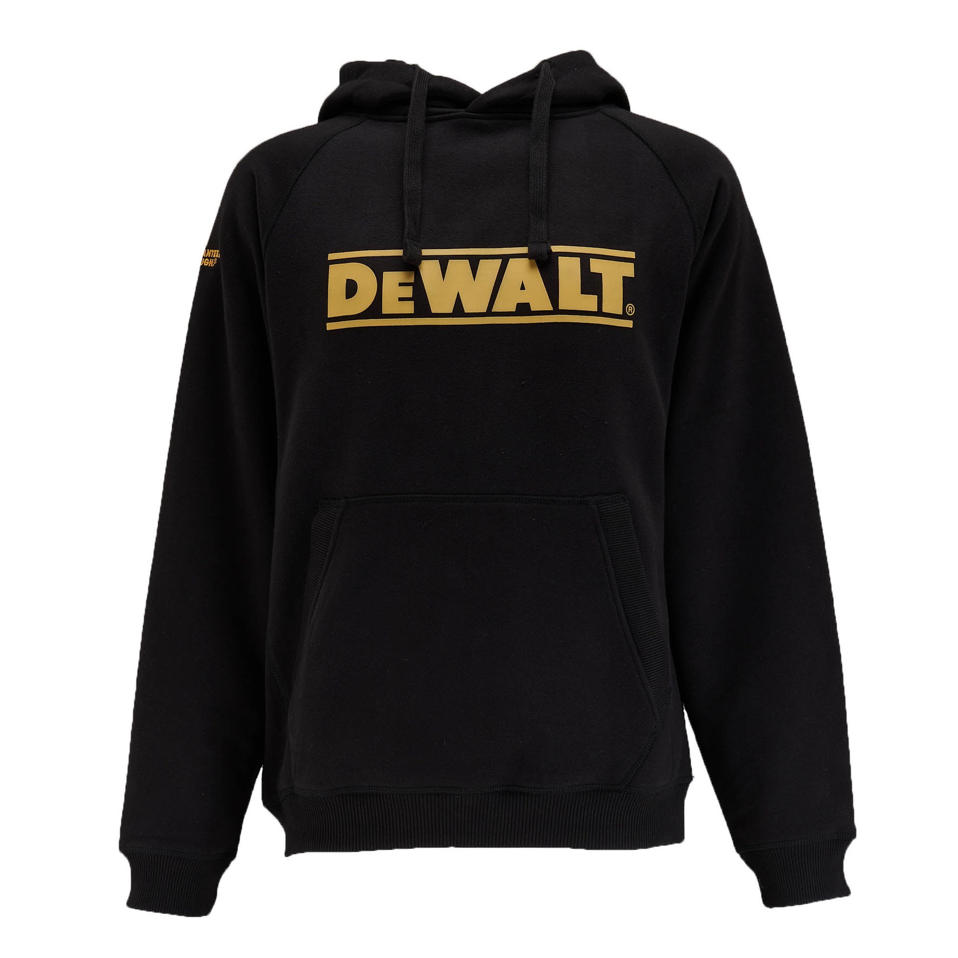 slide 1 of 4, DEWALT Adult unisex Black Hoodie ( Medium ), 1 ct