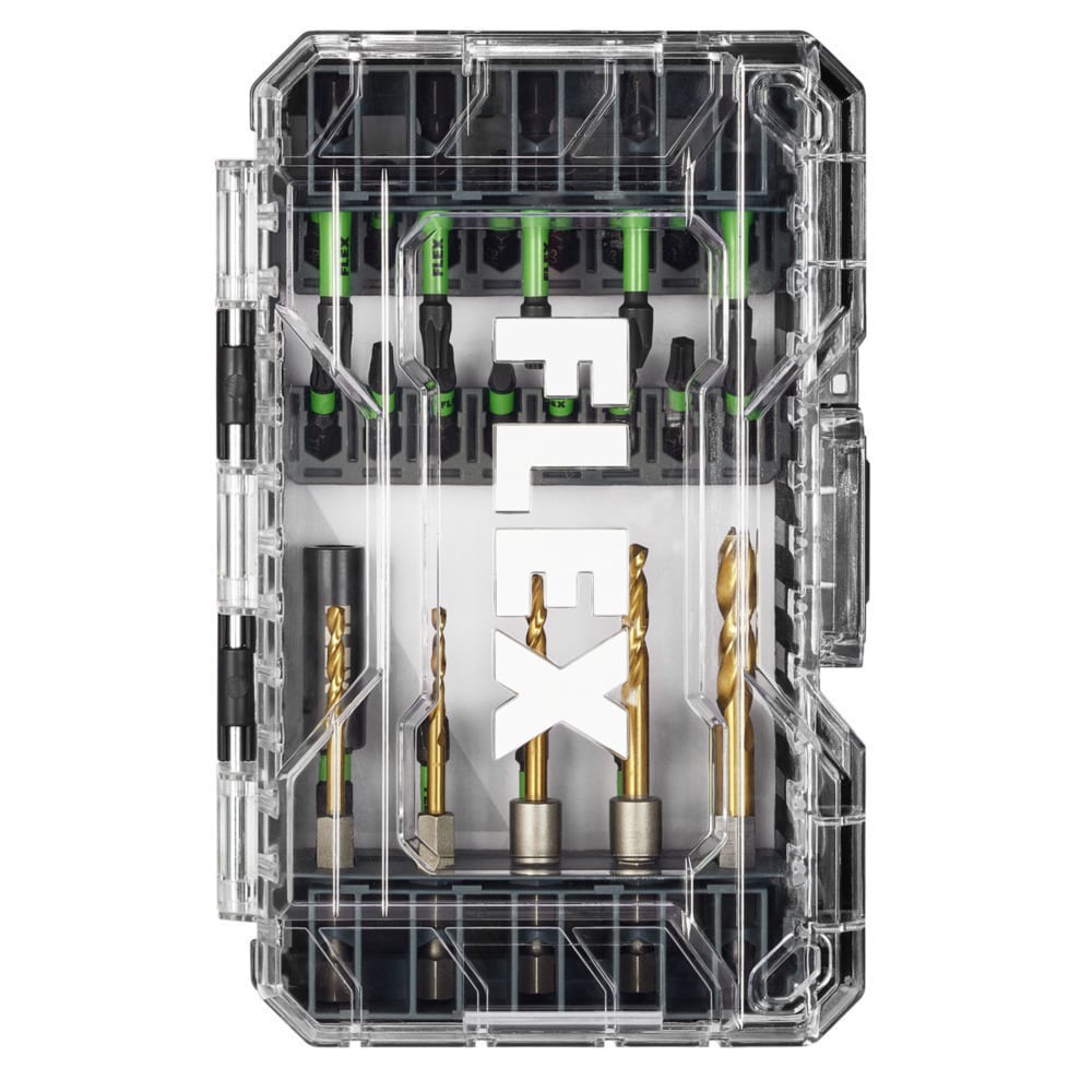 slide 2 of 5, FLEX STACK PACK 1/4-in x Impact Driver Bit Set 31 -Piece, 1 ct