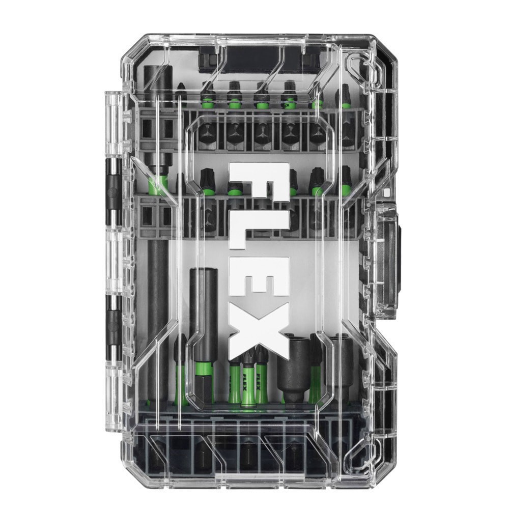 slide 2 of 5, FLEX STACK PACK 1/4-in x Impact Driver Bit Set 41 -Piece, 1 ct